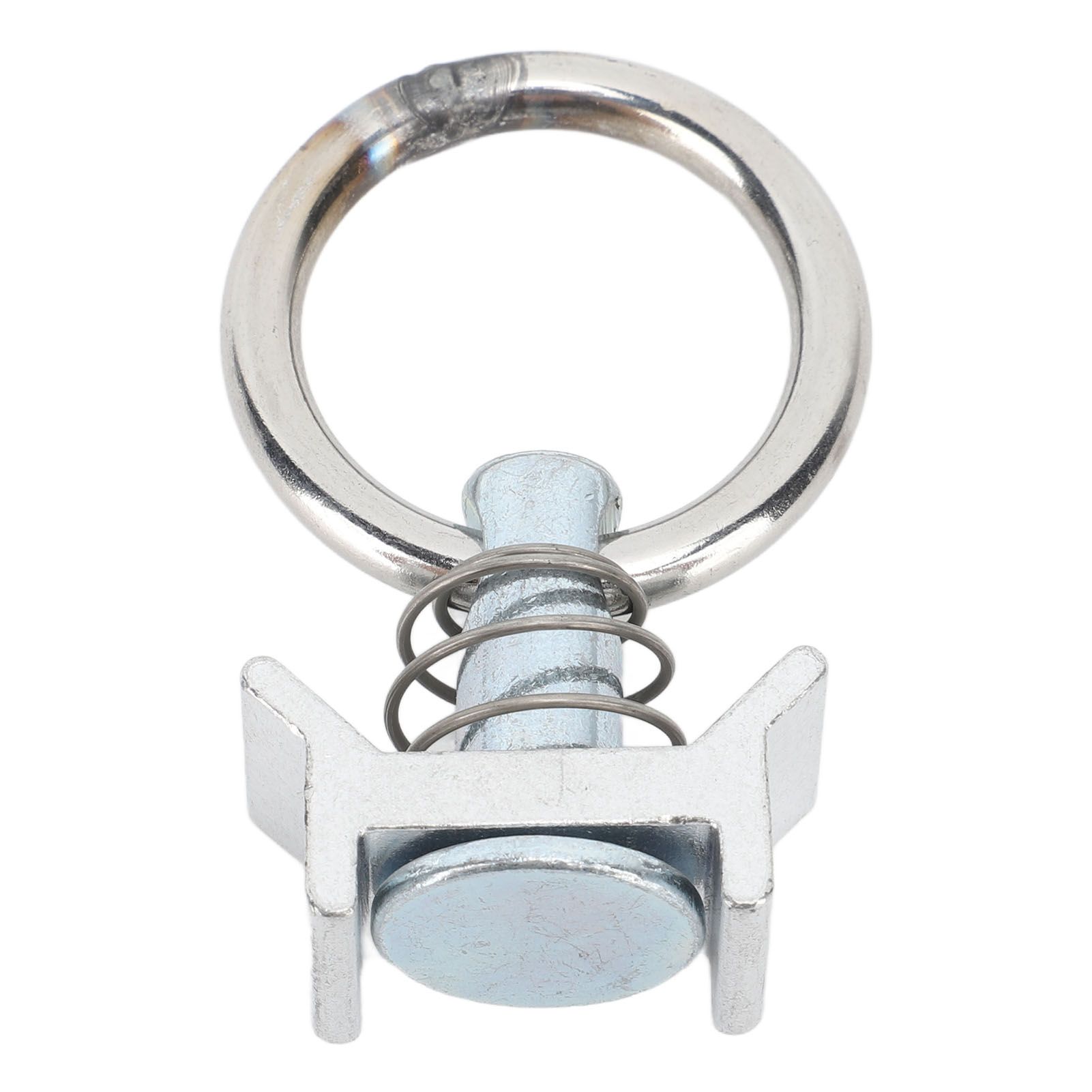 6PCS Single Stud Fitting L Track with Round Ring Stainless Steel Aluminum view 4