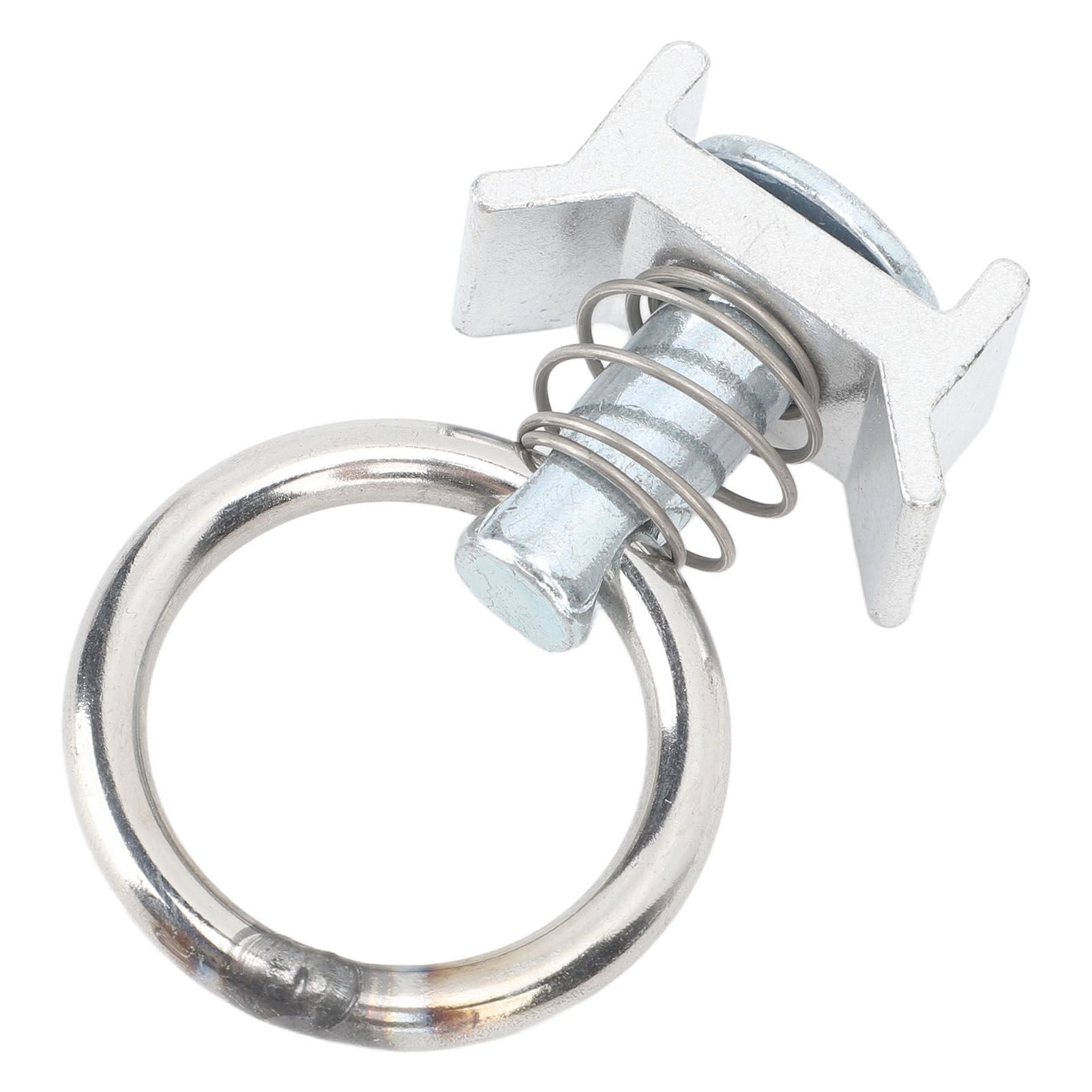 6PCS Single Stud Fitting L Track with Round Ring Stainless Steel Aluminum view 9