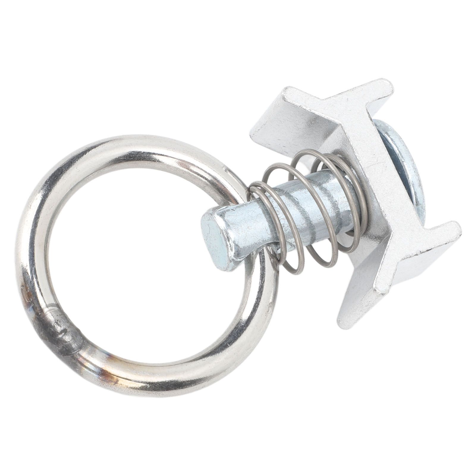 6PCS Single Stud Fitting L Track with Round Ring Stainless Steel Aluminum view 10