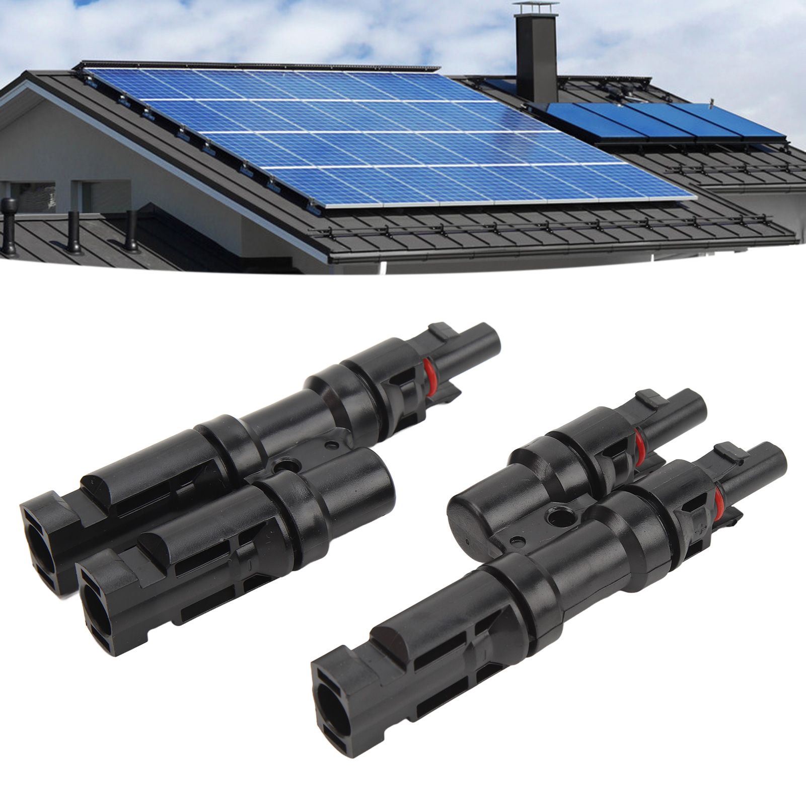 Solar Branch Connectors 3 Way T Type 1 to 2 Connector for Parallel Connection view 12