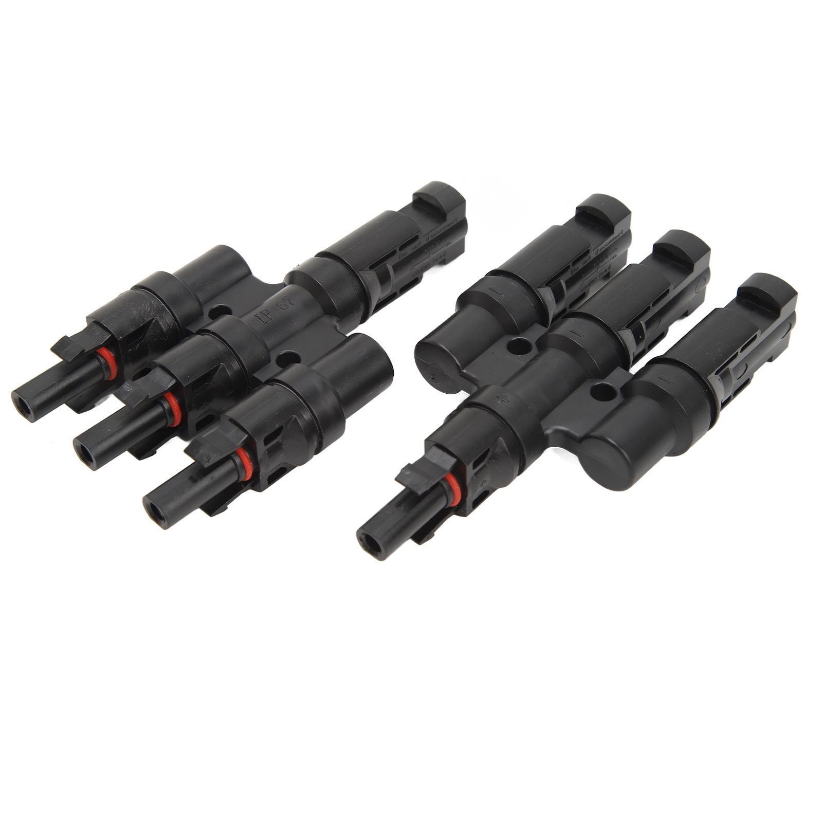PV Solar Branch Connectors 1 to 3 Waterproof High Current Carrying Capacity view 6
