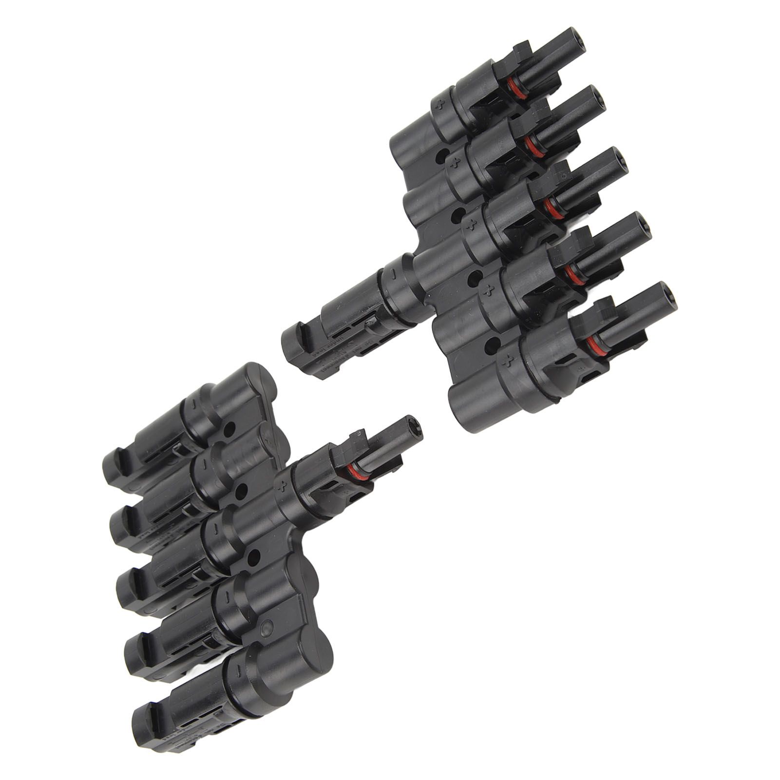 Solar T Branch Connector 1 to 5 PPO IP67 Waterproof Female Male Safety view 3