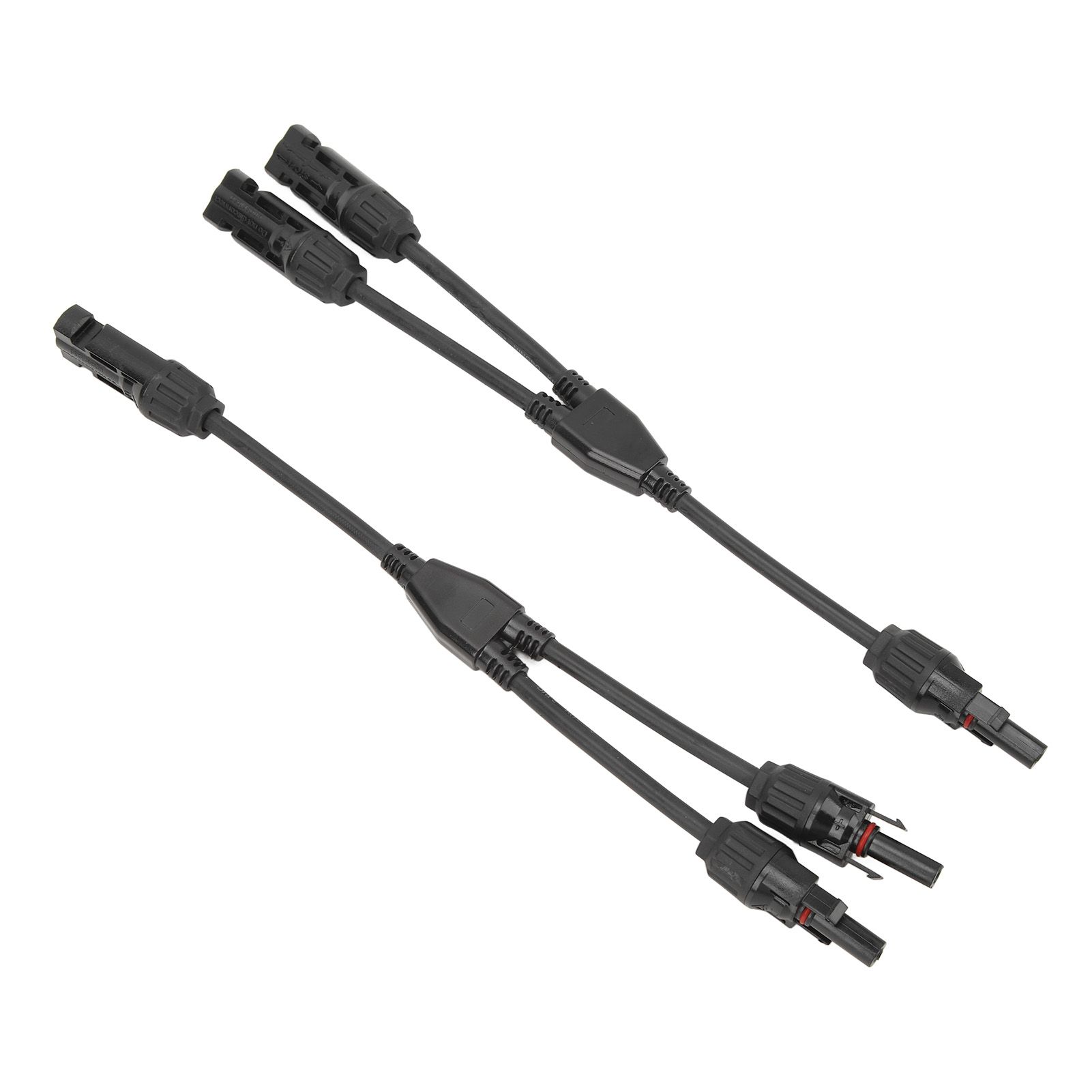 1 Pair Solar Panel Y Branch Parallel Cable 2 to 1 Solar Connectors Y Branch view 2