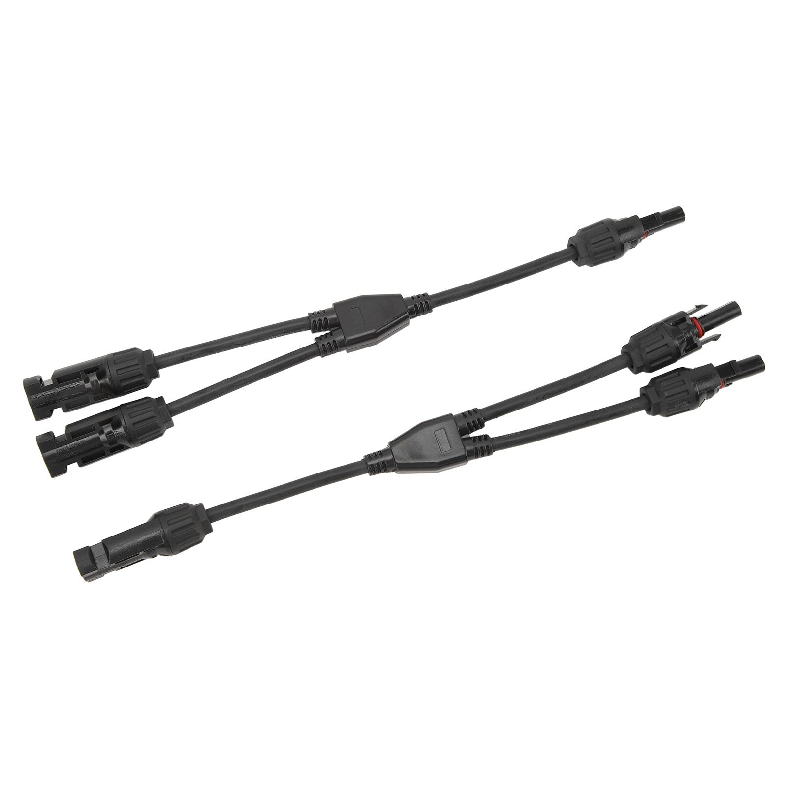1 Pair Solar Panel Y Branch Parallel Cable 2 to 1 Solar Connectors Y Branch view 3