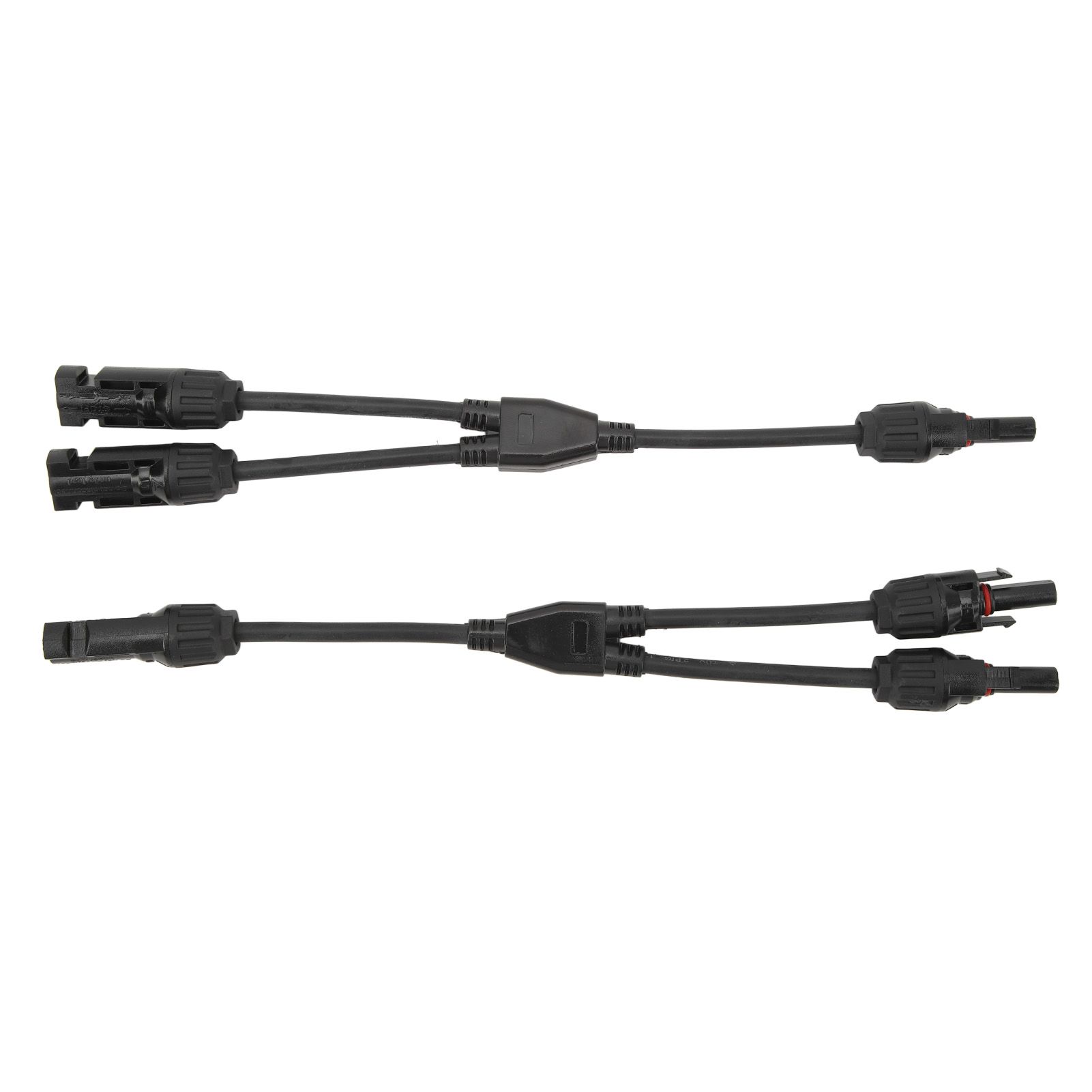 1 Pair Solar Panel Y Branch Parallel Cable 2 to 1 Solar Connectors Y Branch view 4