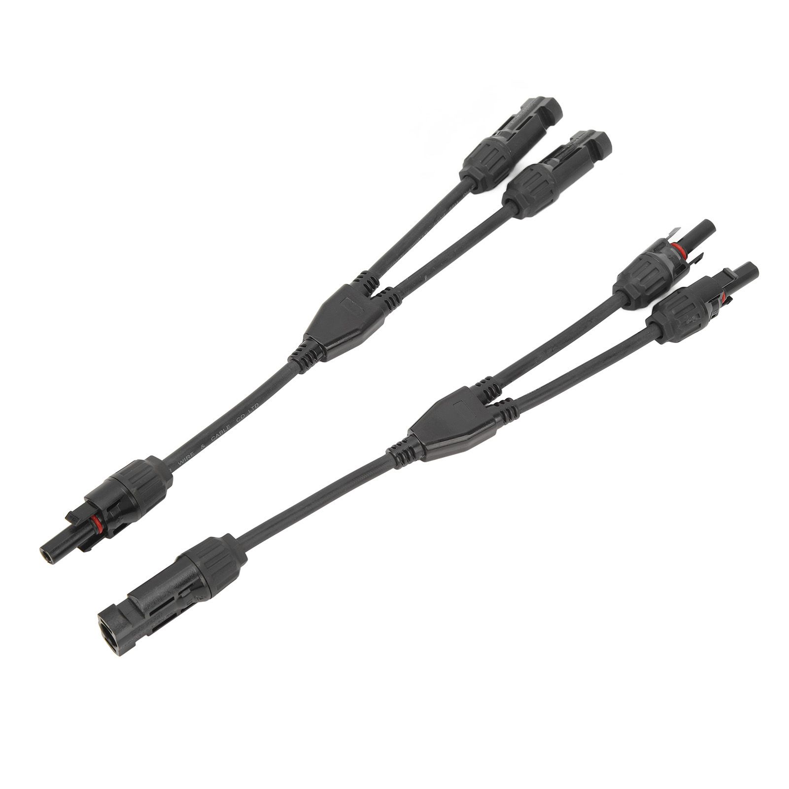 1 Pair Solar Panel Y Branch Parallel Cable 2 to 1 Solar Connectors Y Branch view 5