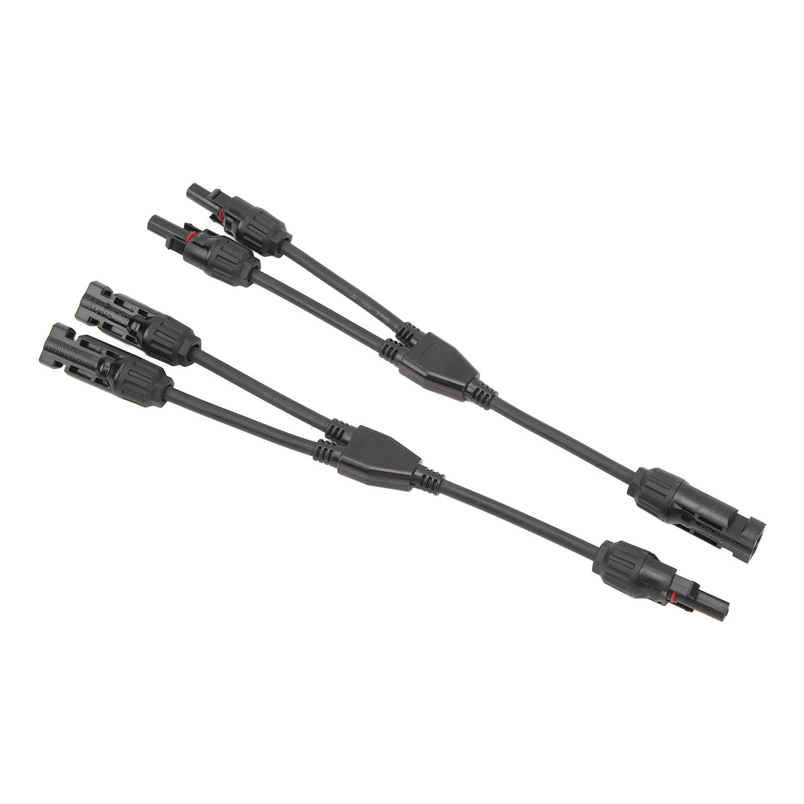 1 Pair Solar Panel Y Branch Parallel Cable 2 to 1 Solar Connectors Y Branch view 6