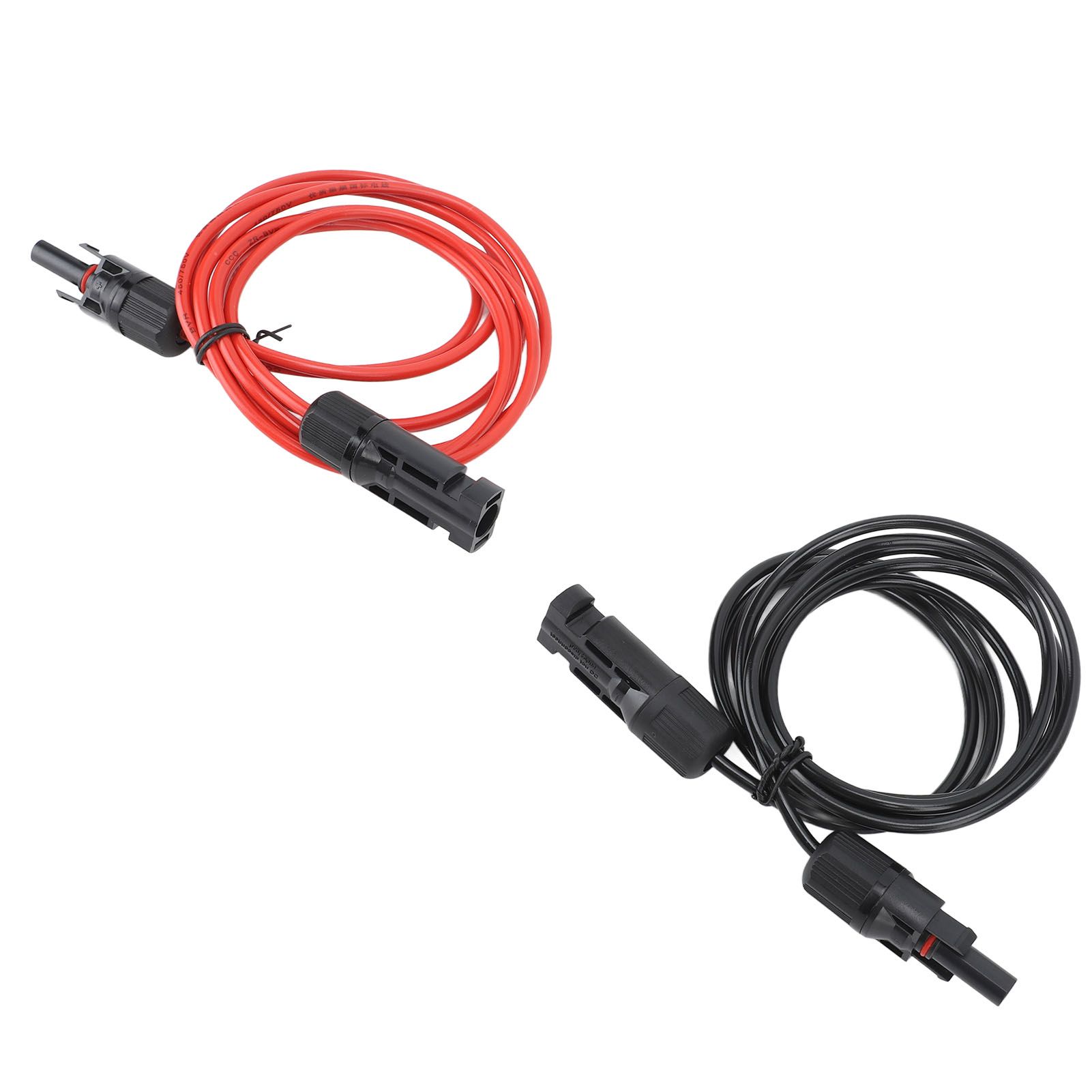 2m 6.6ft 12AWG Solar Panel Extension Cable Wire with Female and Male Connector view 3