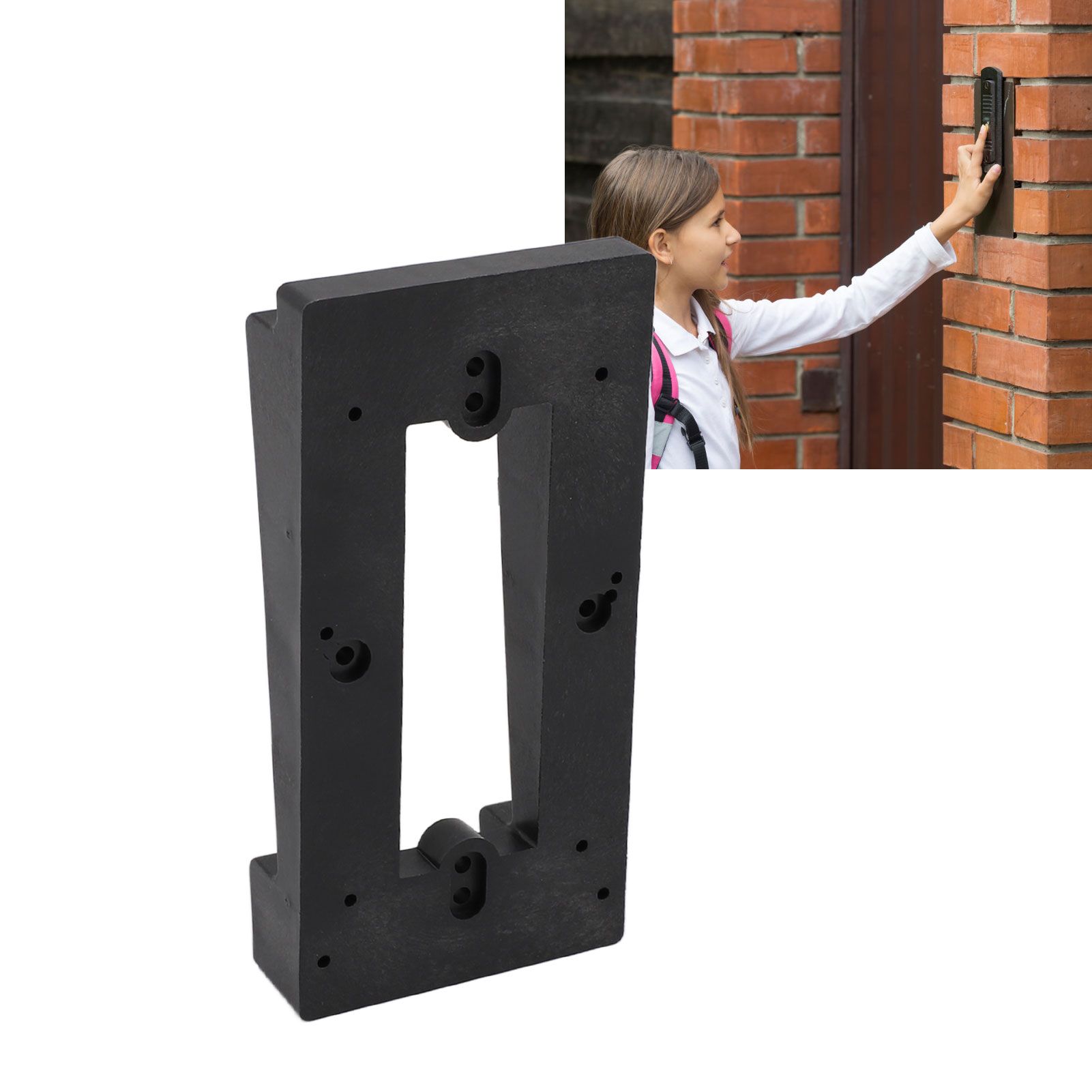 Video Doorbell Mount Multifunctional Soft Fixation Mounting Bracket Universal view 12