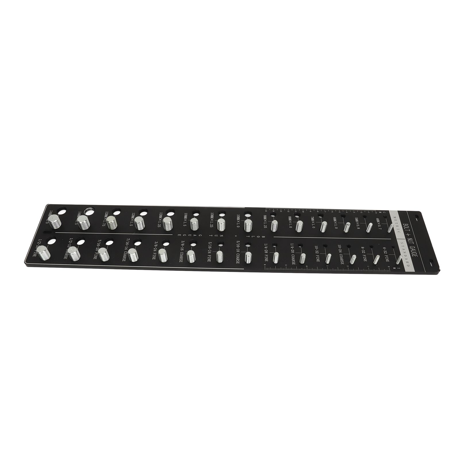 Nut and Bolt Thread Checker 28 Size Inch and Centimeter Carbon Steel Aluminium view 4