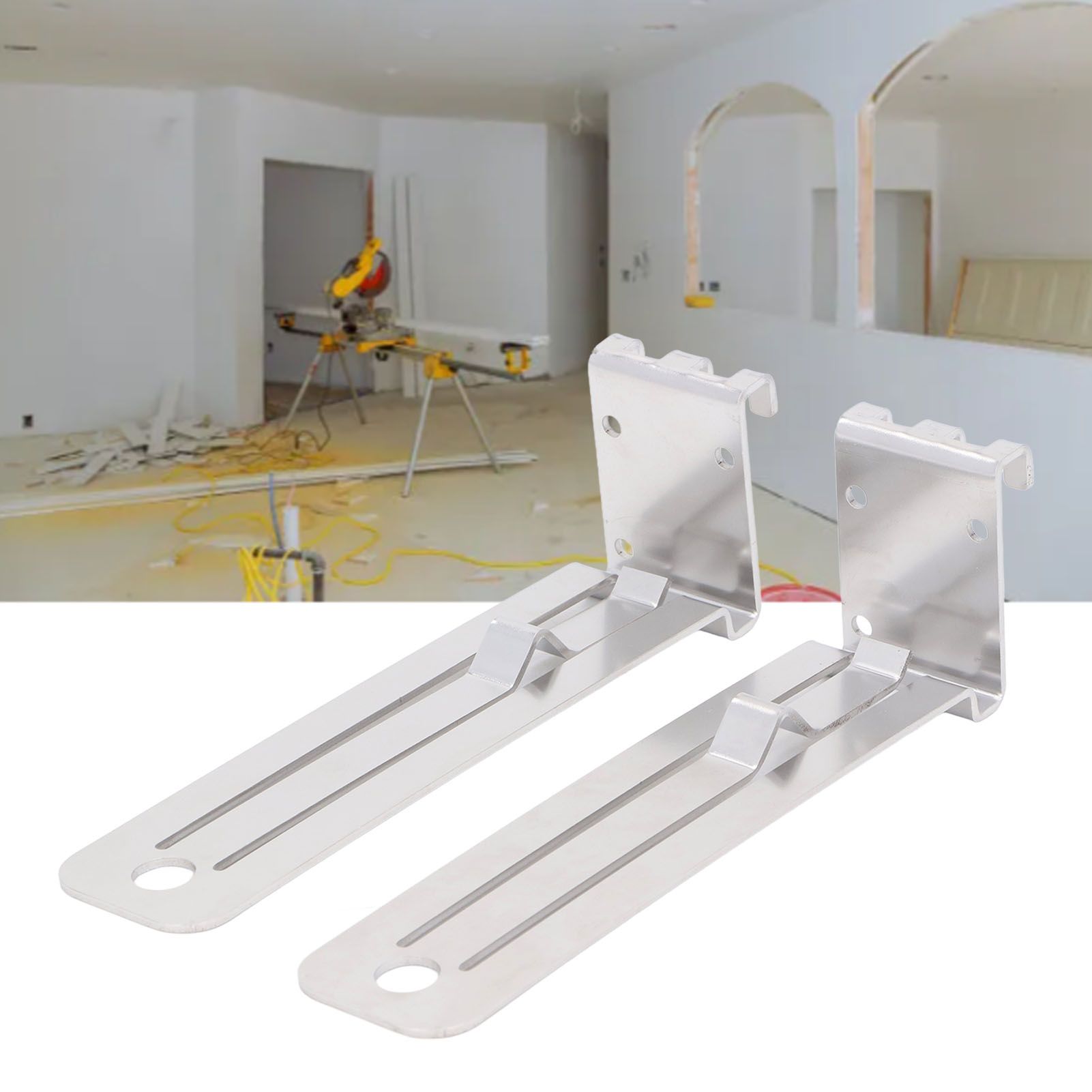 2PCS Siding Tools Overlap Gauge Accurate Carbon Steel Easy to Use Siding view 11