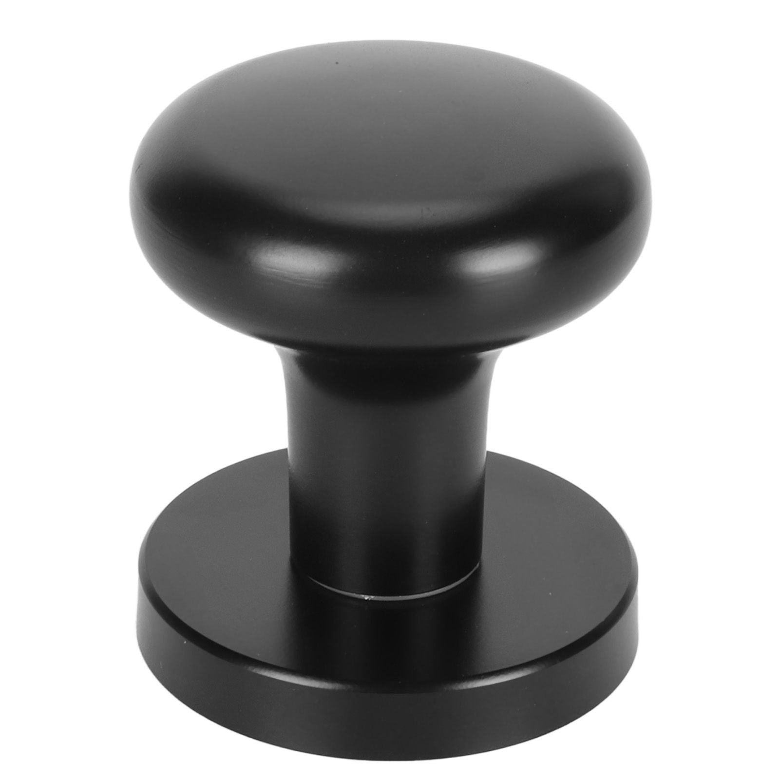 Door Knob Black Round Handle Keyless Locking Zinc Alloy Privacy Function Easy view 5