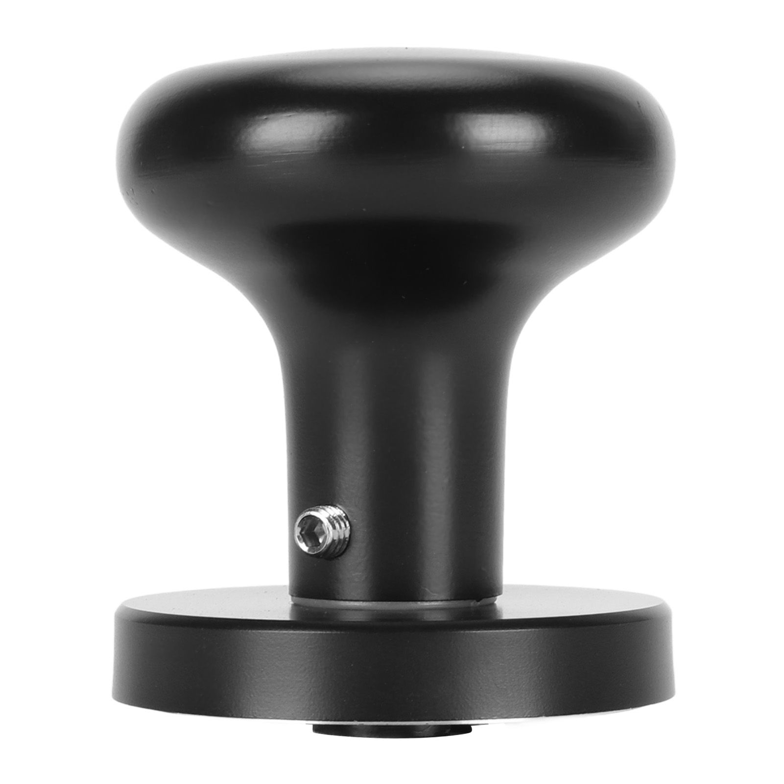 Door Knob Black Round Handle Keyless Locking Zinc Alloy Privacy Function Easy view 9
