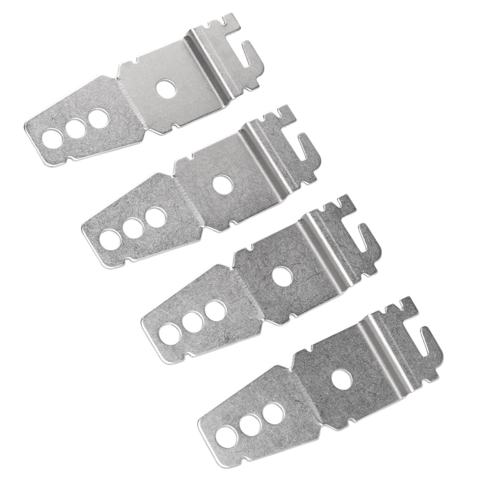 4pcs Dishwasher Mounting Bracket Stainless Steel with Screws Undercounter view 4