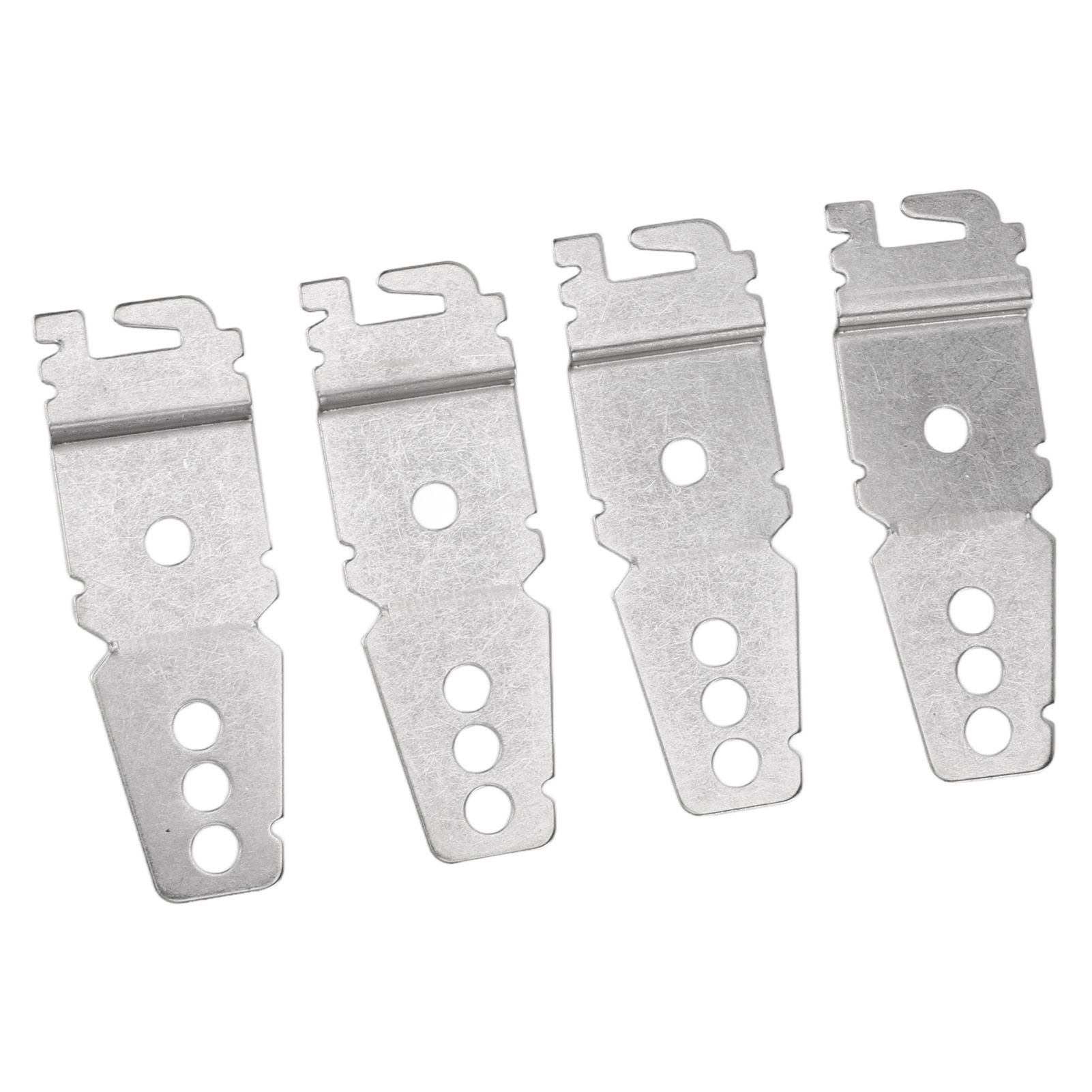 4pcs Dishwasher Mounting Bracket Stainless Steel with Screws Undercounter view 8