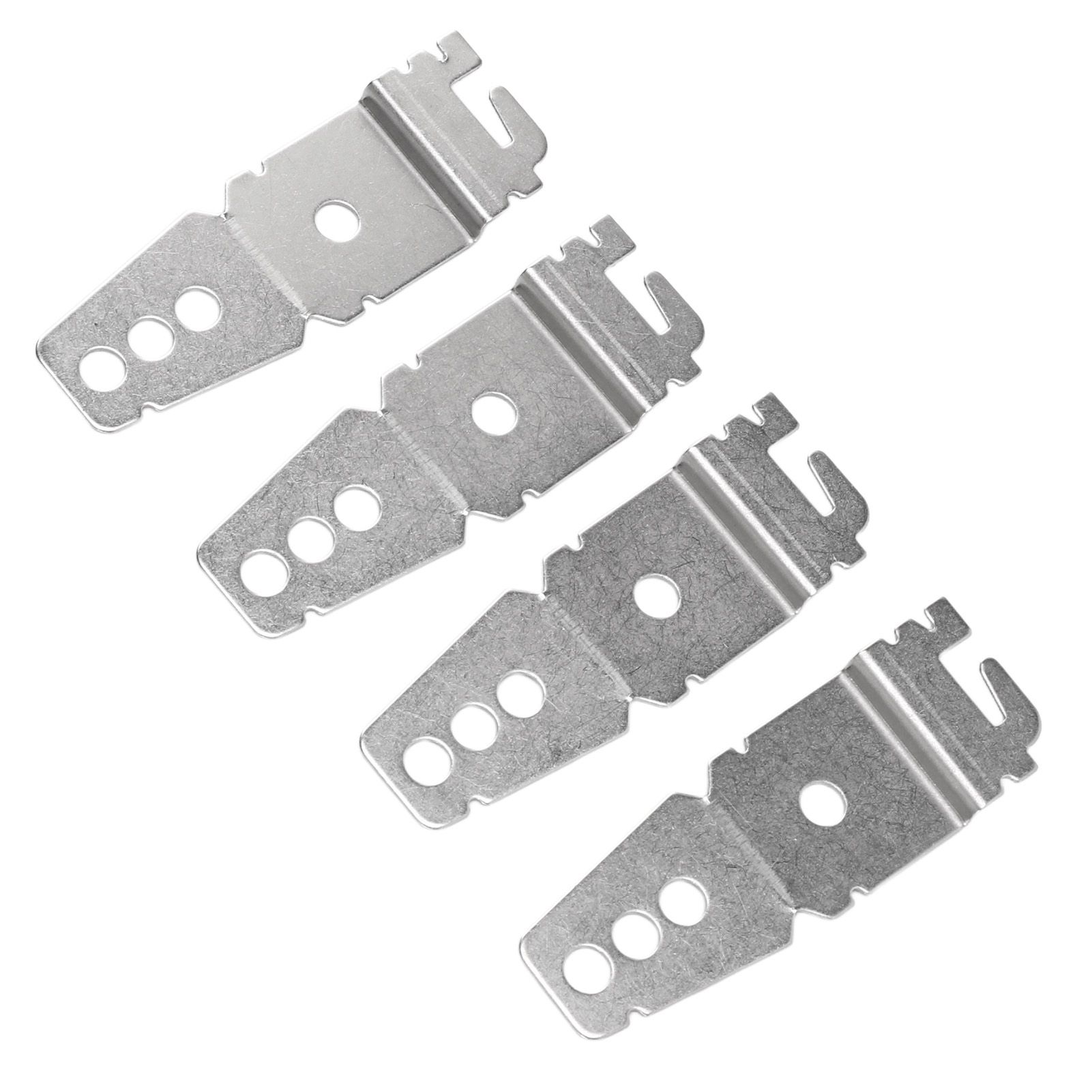 4pcs Dishwasher Mounting Bracket Stainless Steel with Screws Undercounter view 10