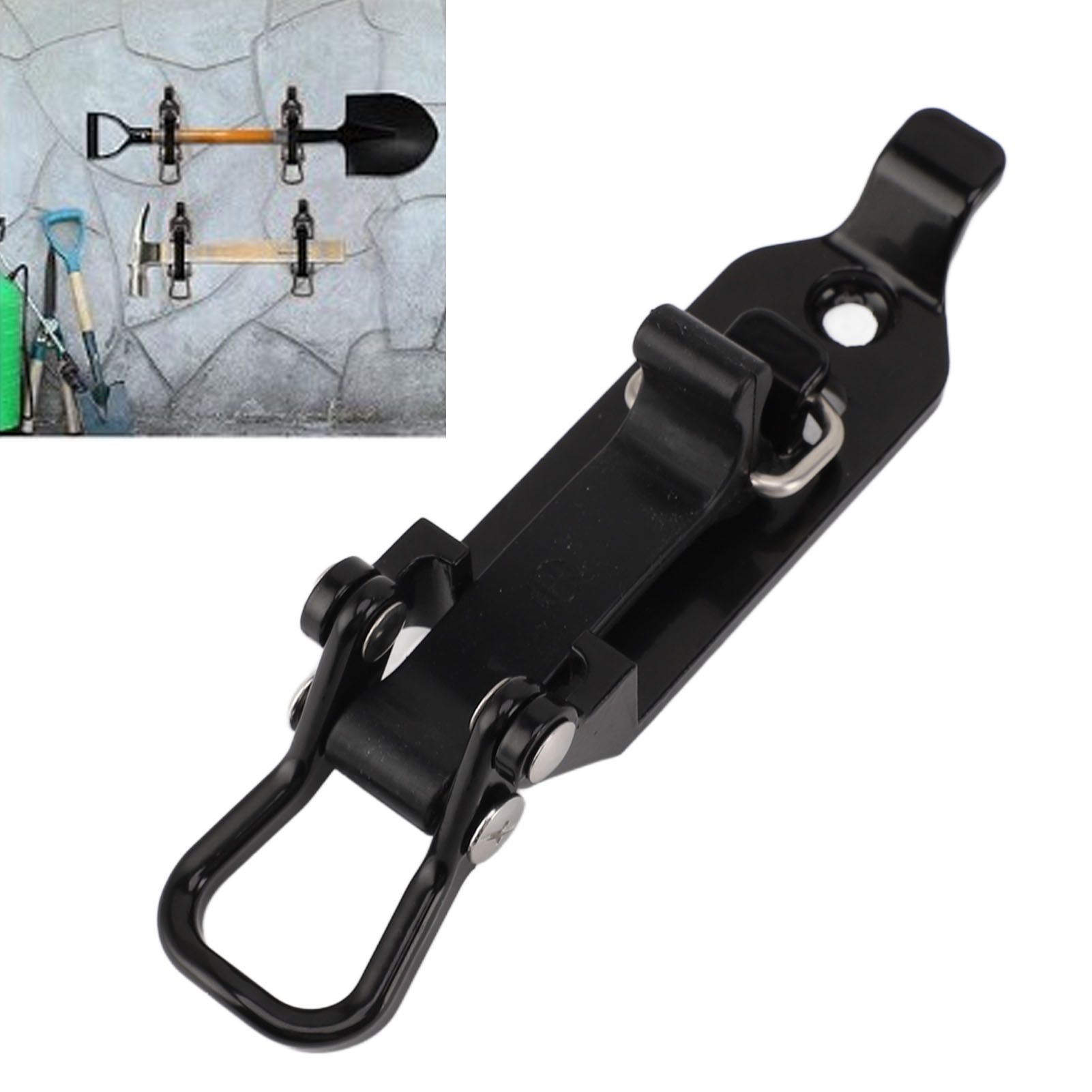 Shovel Mount for Roof Rack Metal Rubber Clamps Wall Mounting Brackets for view 11