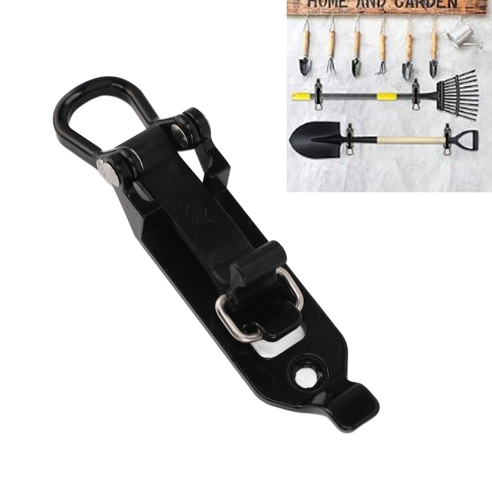 Shovel Mount for Roof Rack Metal Rubber Clamps Wall Mounting Brackets for view 12