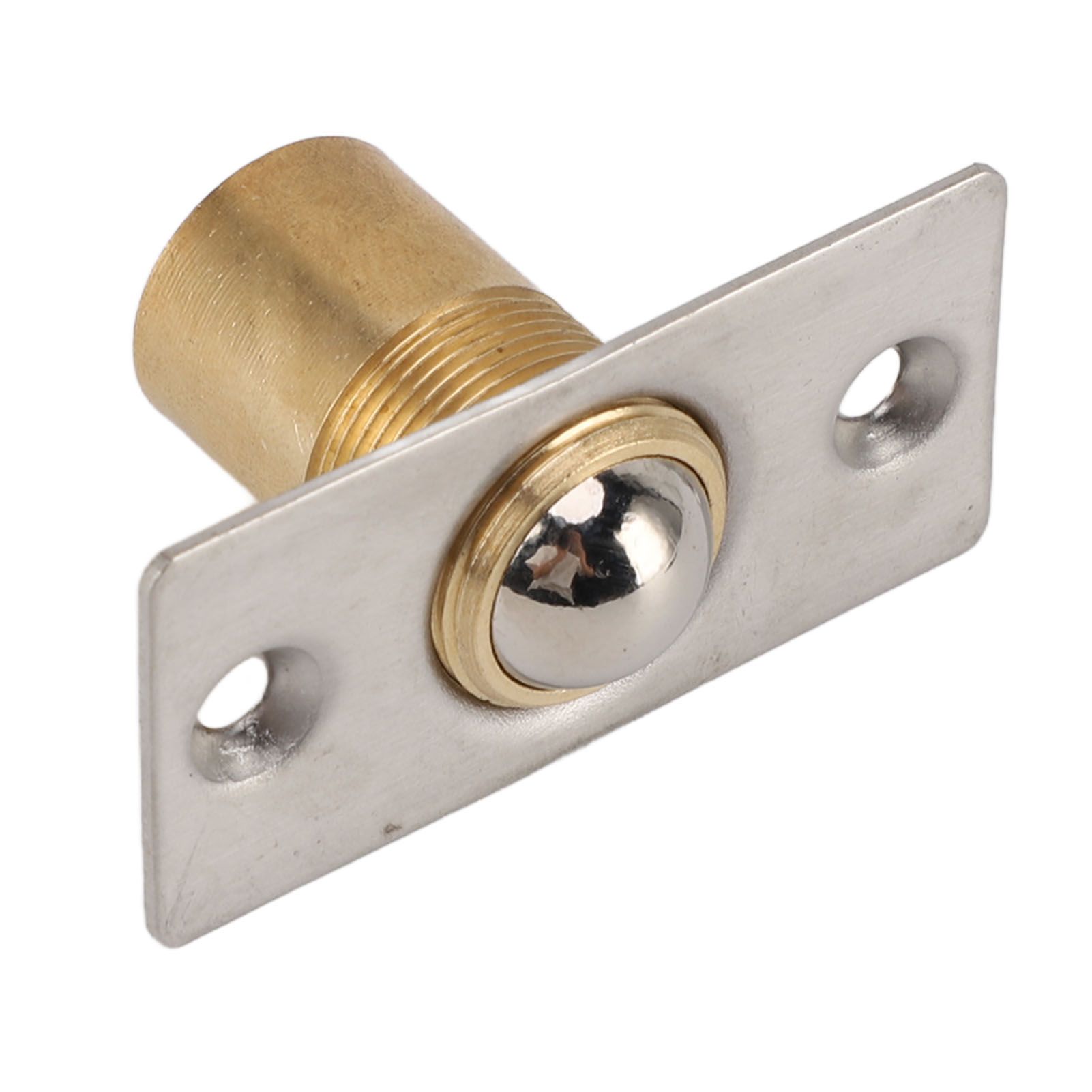 4pcs Door Ball Catch Solid Brass Adjustable Spring Closet Ball Latch for view 14