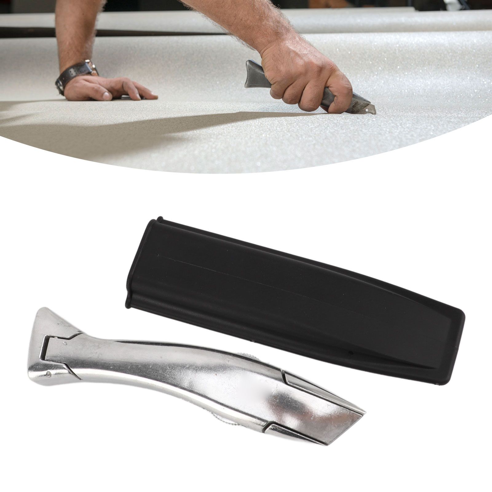 Flooring Cutter Tool Handle Comfortable Grip PVC Plastic Floor Hook Carpet view 12
