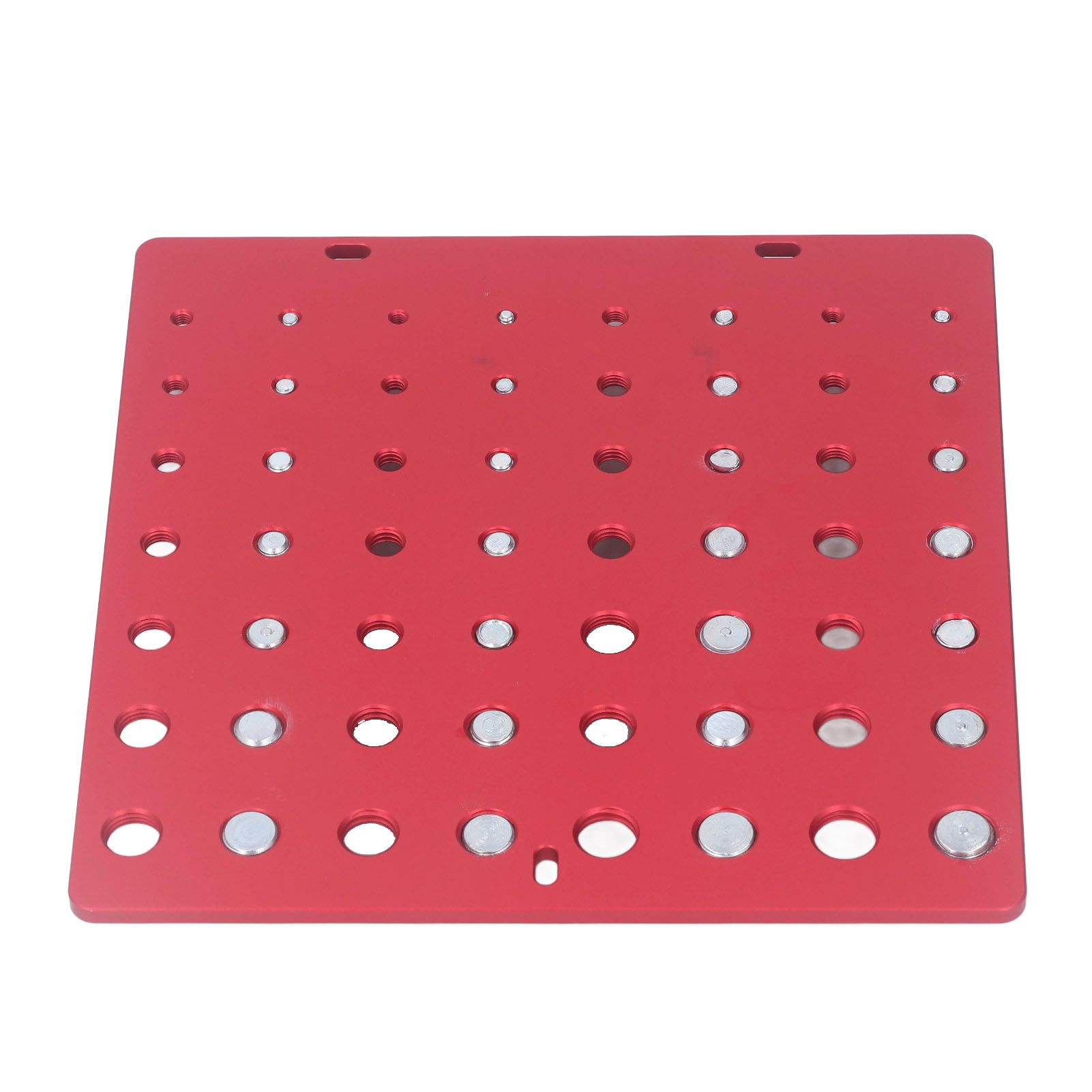 Nut and Bolt Thread Checker 7.9x7.9in Identifier Gauge Aluminium Alloy Easy view 14