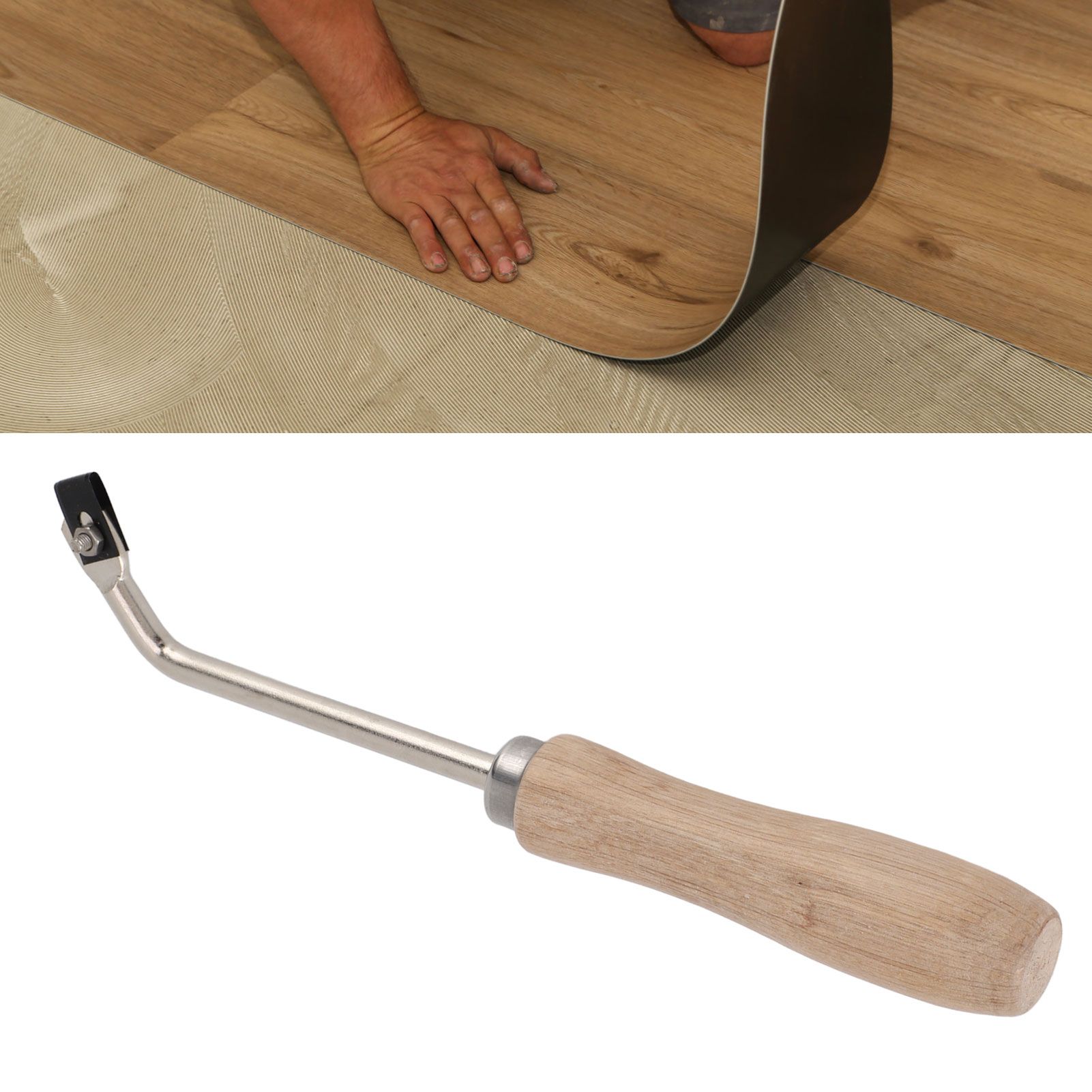 PVC Plastic Floor Slotting Floor Welding Slot Knife Groover Beech Wood view 11