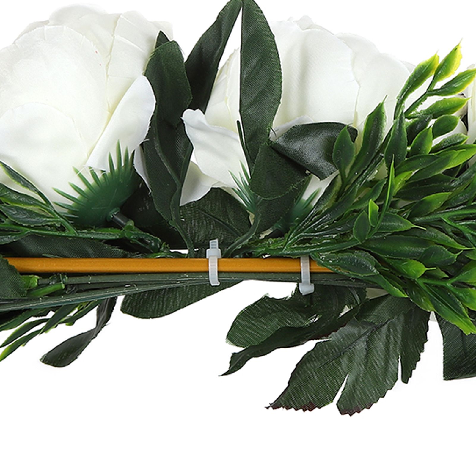 Artificial Metal Wreaths Wedding Wreaths Fake Flowers Decoration for Wedding view 15