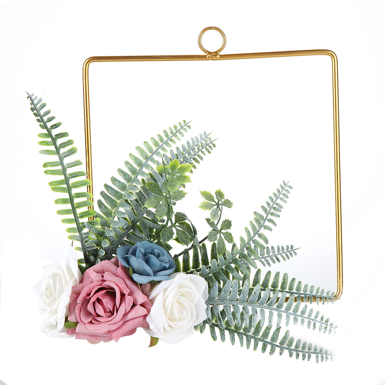Artificial Flower Wreath Bridesmaid HandHeld Garland Wall Interior Ceiling