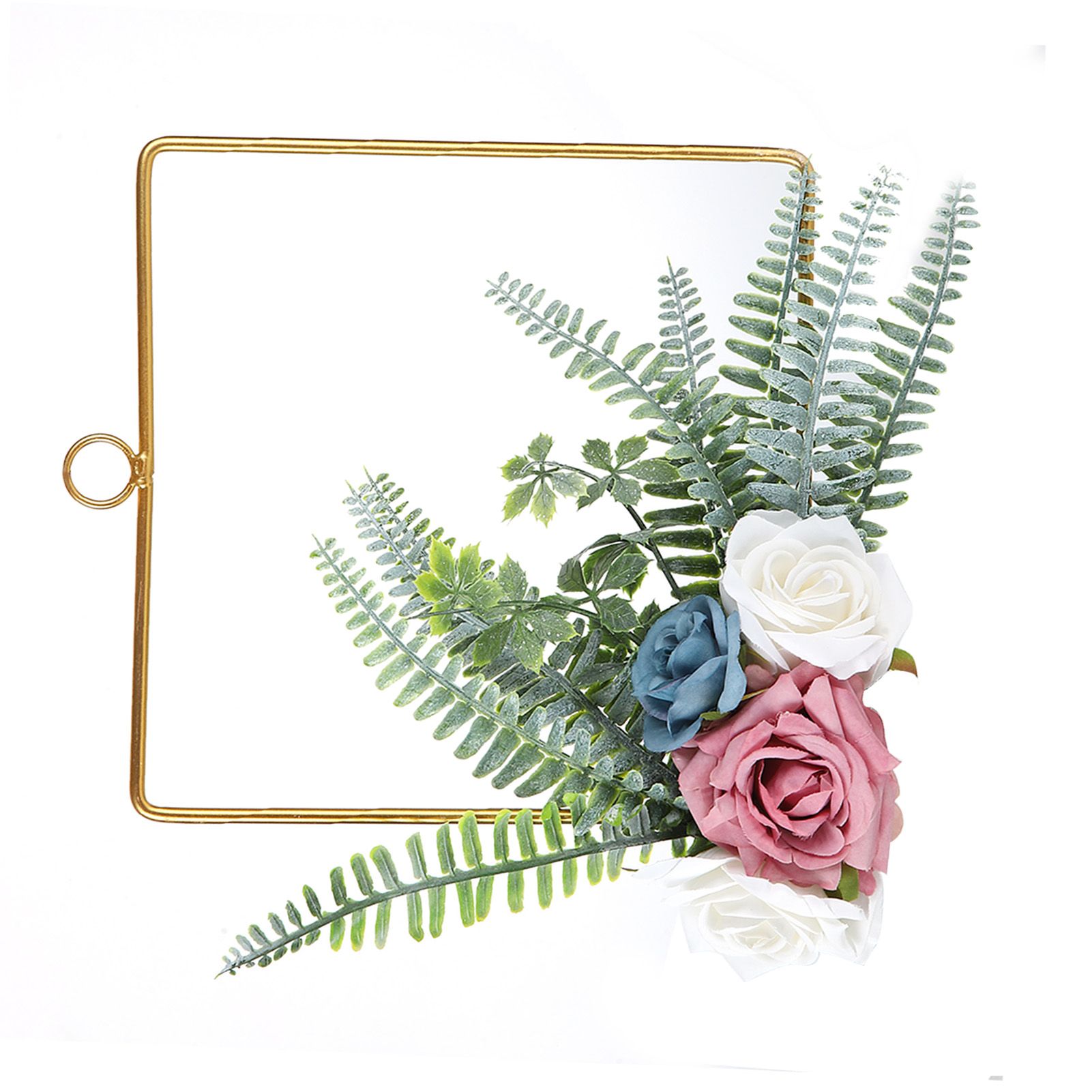 Artificial Flower Wreath Bridesmaid HandHeld Garland Wall Interior Ceiling view 2