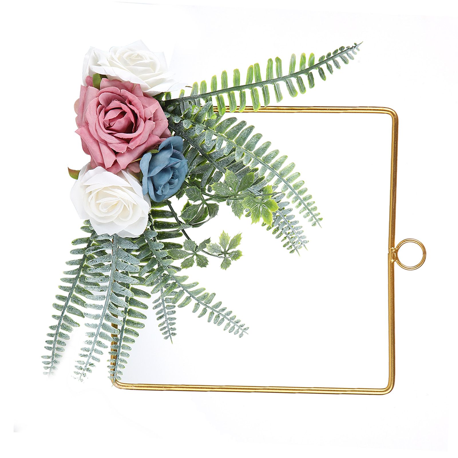 Artificial Flower Wreath Bridesmaid HandHeld Garland Wall Interior Ceiling view 3
