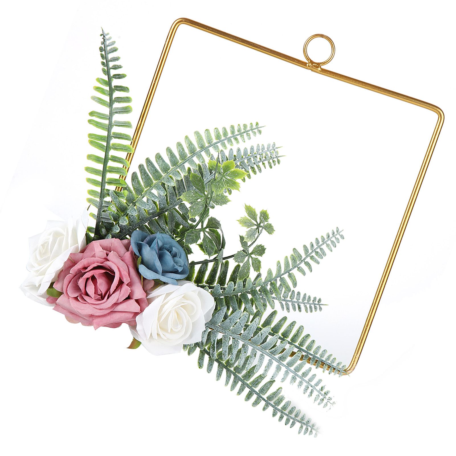 Artificial Flower Wreath Bridesmaid HandHeld Garland Wall Interior Ceiling view 4