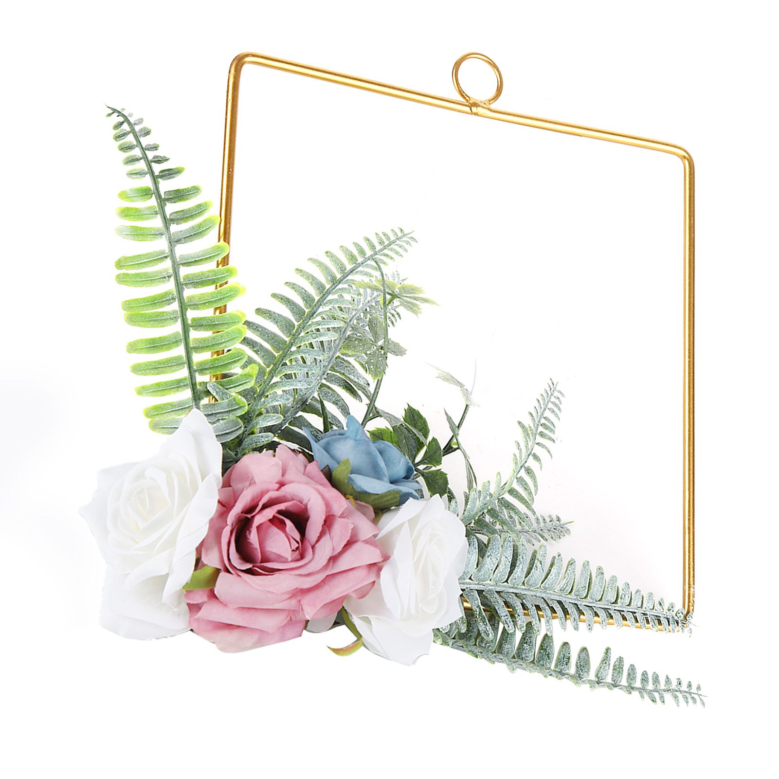 Artificial Flower Wreath Bridesmaid HandHeld Garland Wall Interior Ceiling view 7