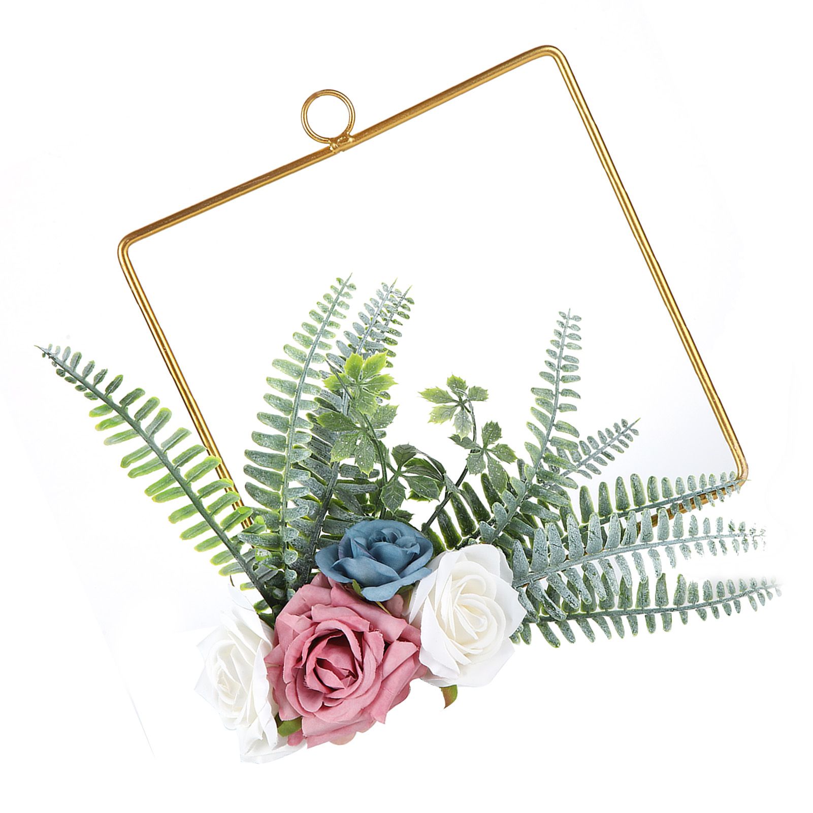 Artificial Flower Wreath Bridesmaid HandHeld Garland Wall Interior Ceiling view 9