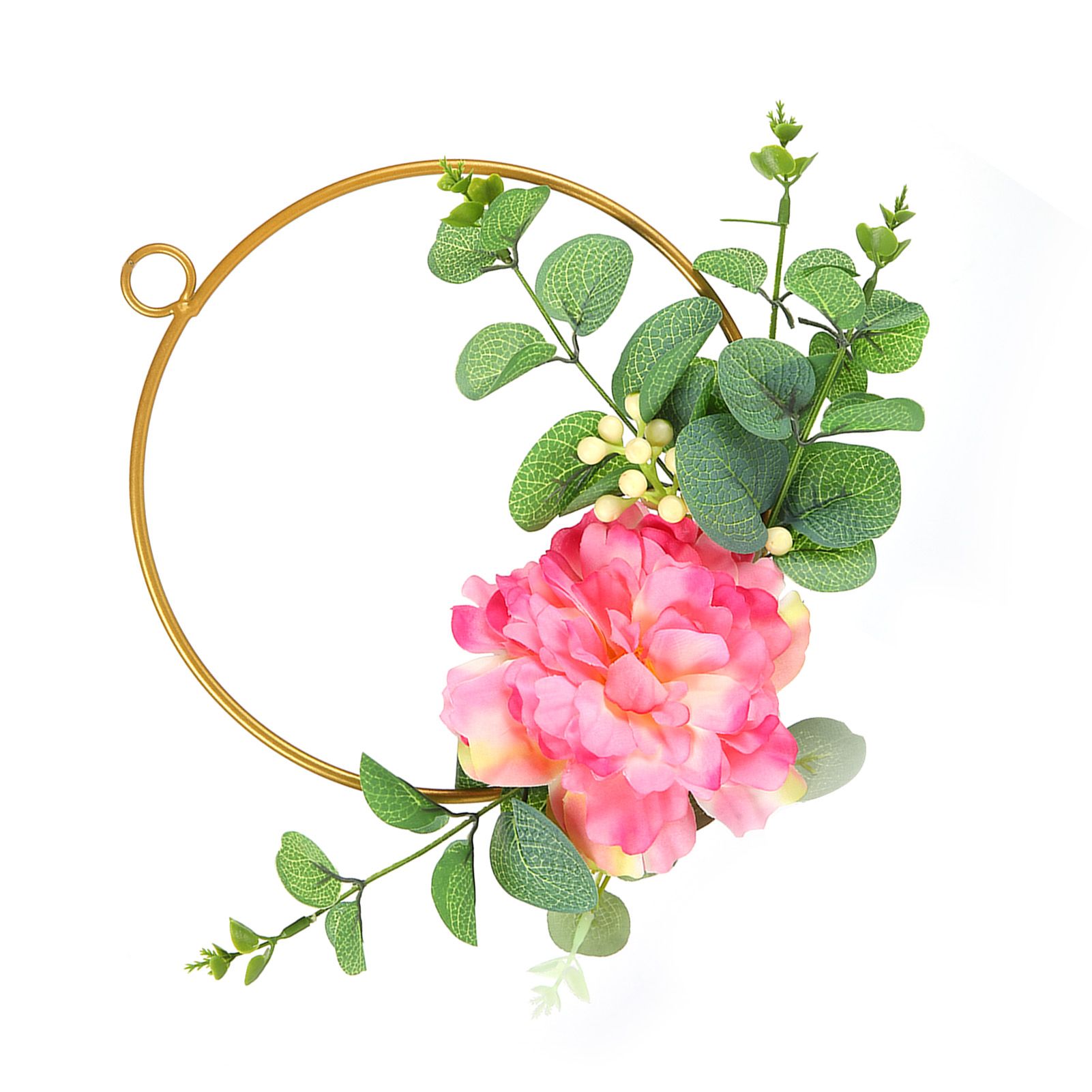 Artificial Flower Wreath Bridesmaid HandHeld Garland Wall Interior Ceiling view 10