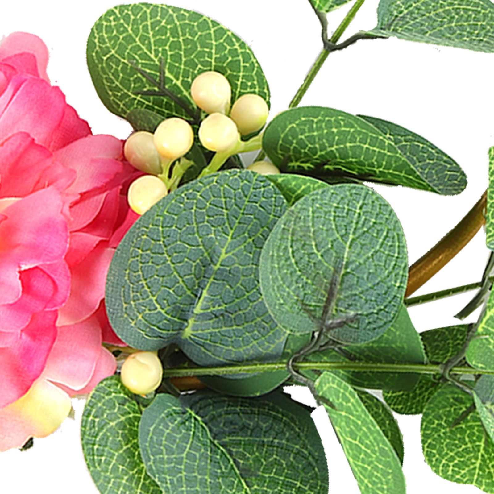 Artificial Flower Wreath Bridesmaid HandHeld Garland Wall Interior Ceiling view 14