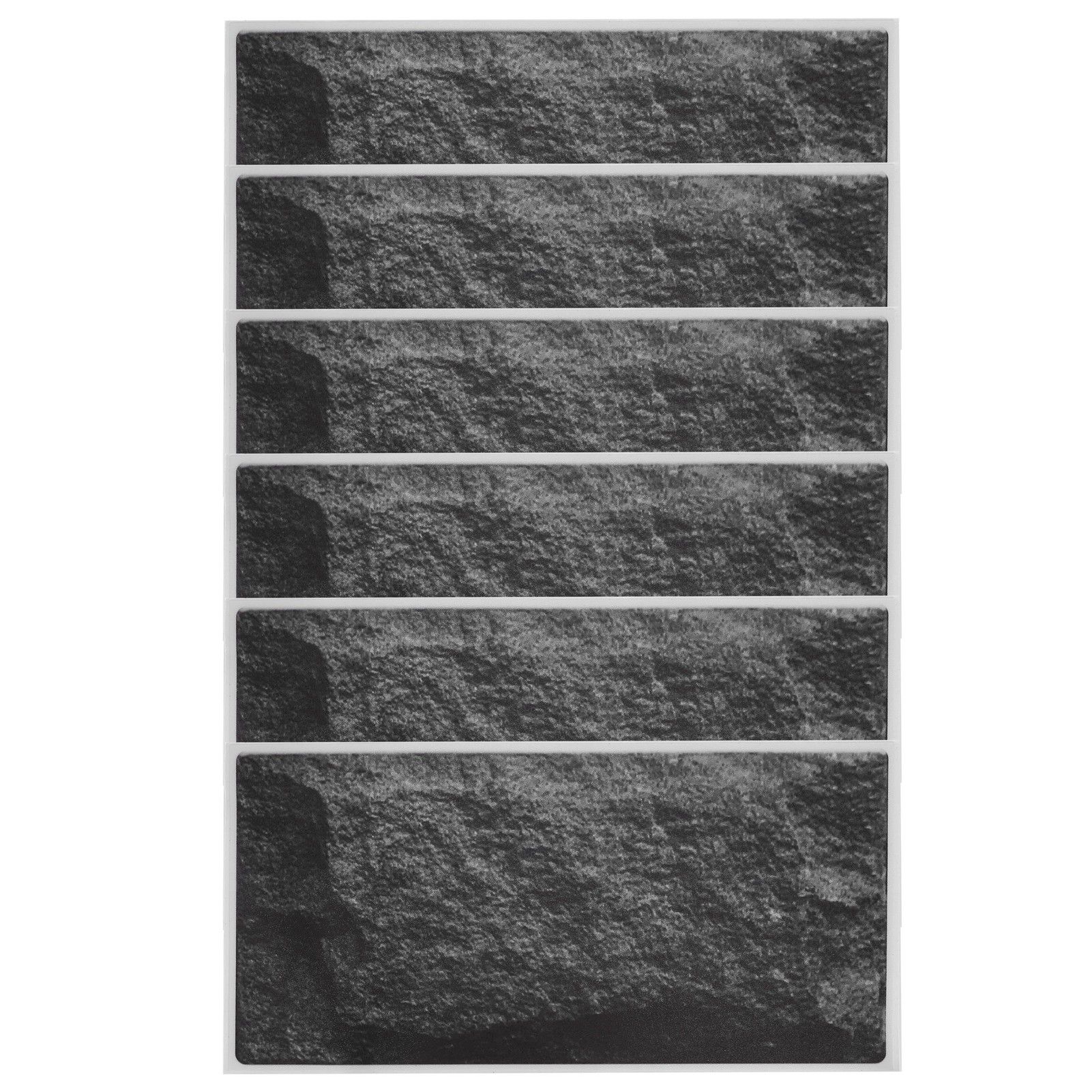6Pcs Matte Wall Sticker Waterproof Self‑Adhesive Non‑Slip Floor Sticker for — image 1