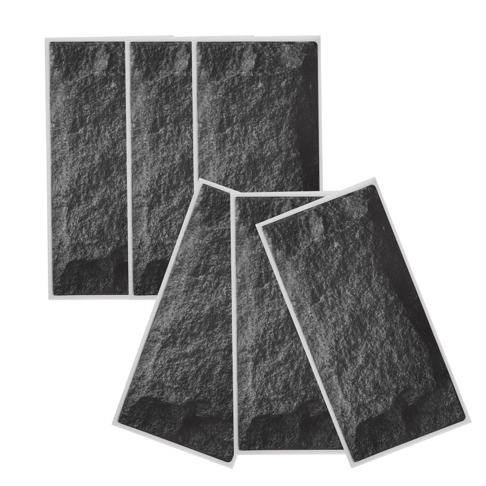 6Pcs Matte Wall Sticker Waterproof Self‑Adhesive Non‑Slip Floor Sticker for view 9