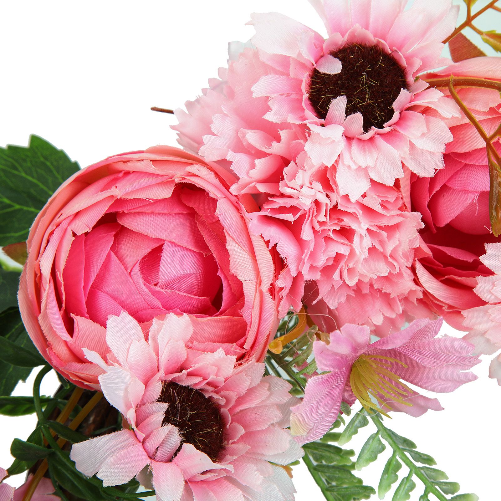 Artificial Flower Wreath Simulation Peony Door Hanging Garland Festivals Party view 14