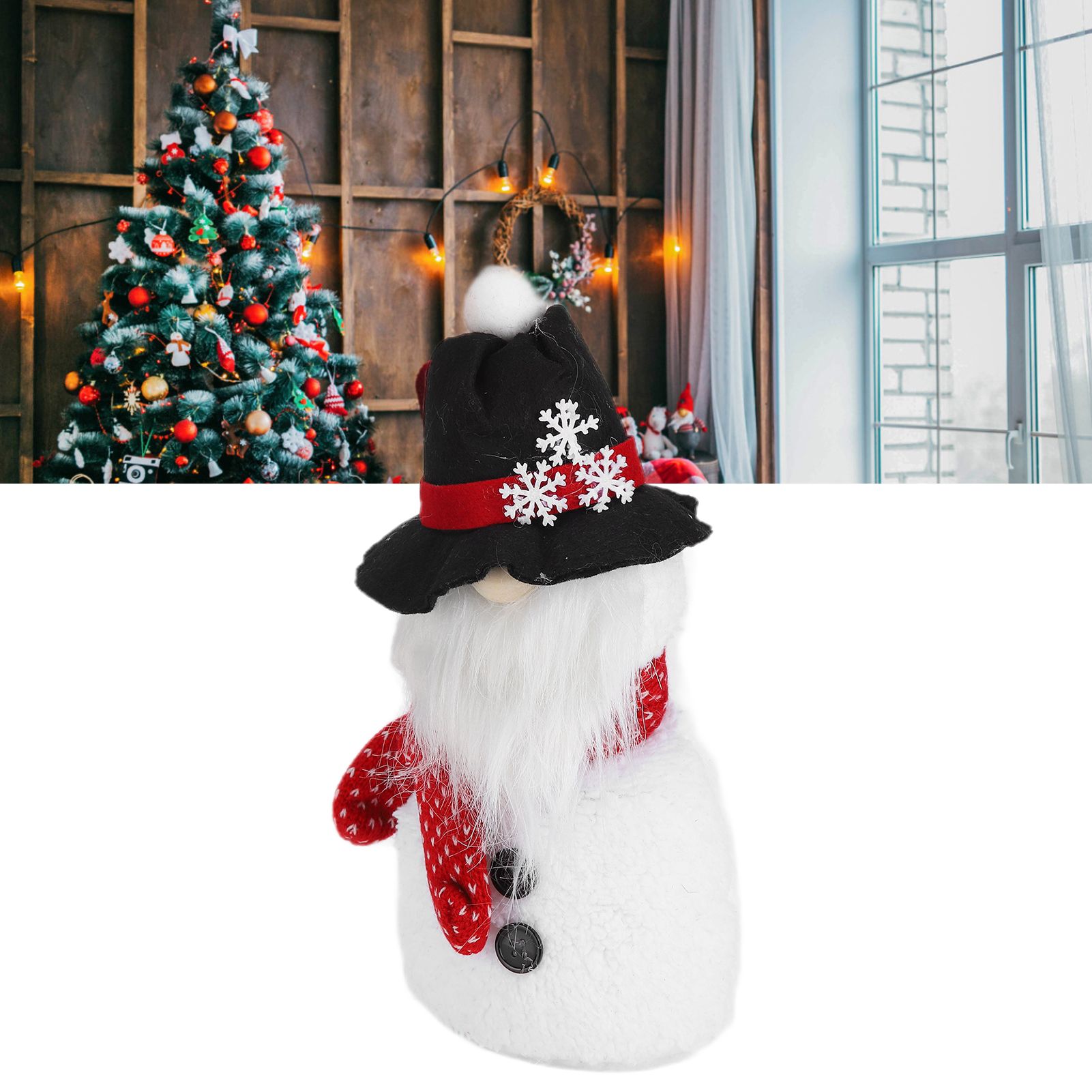 Christmas Decoration Ornaments with Hood Innovative Doll Toy for Home Festival view 11