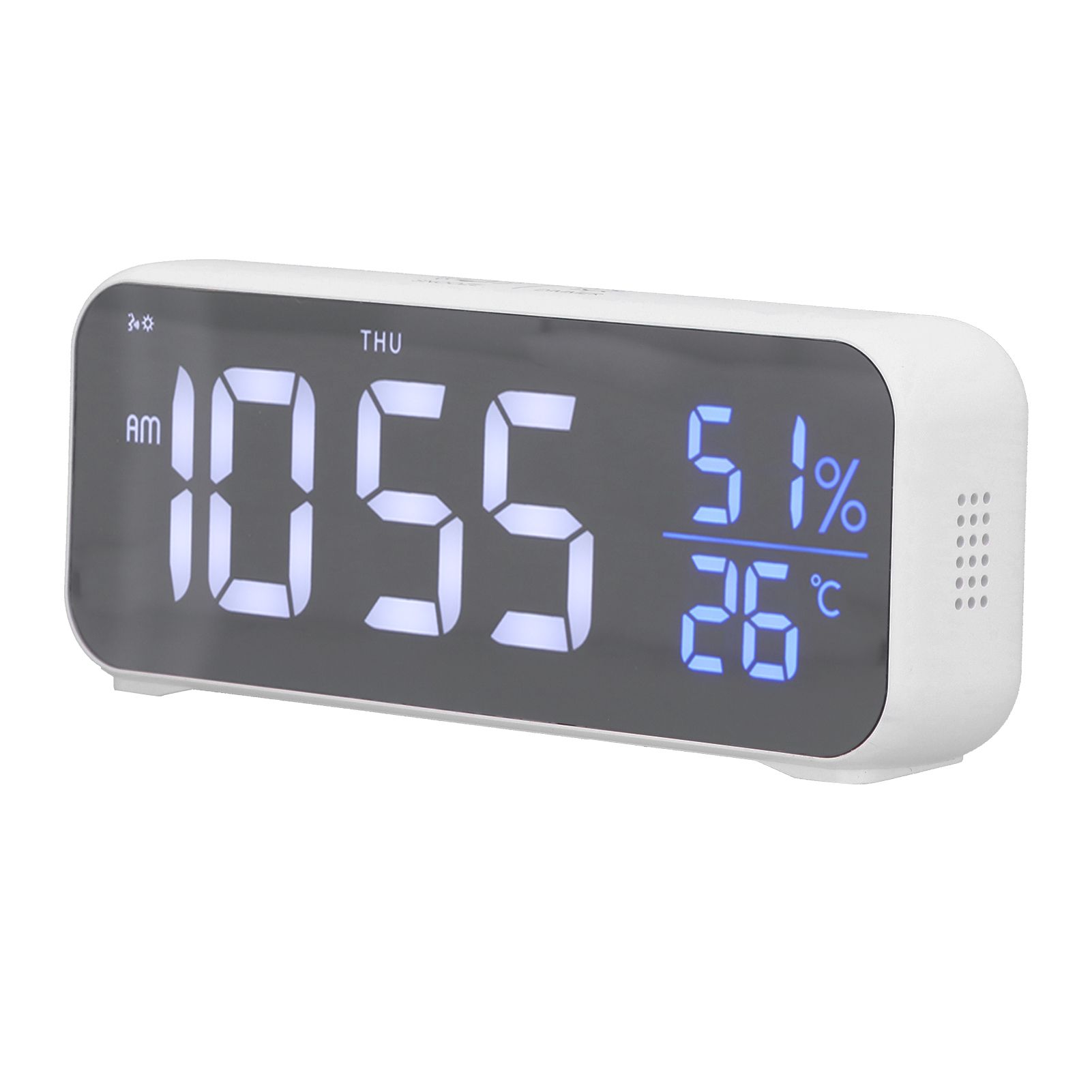 Digital Alarm Clock LED Digital Music Alarm Clock USB Charging Electronic view 10