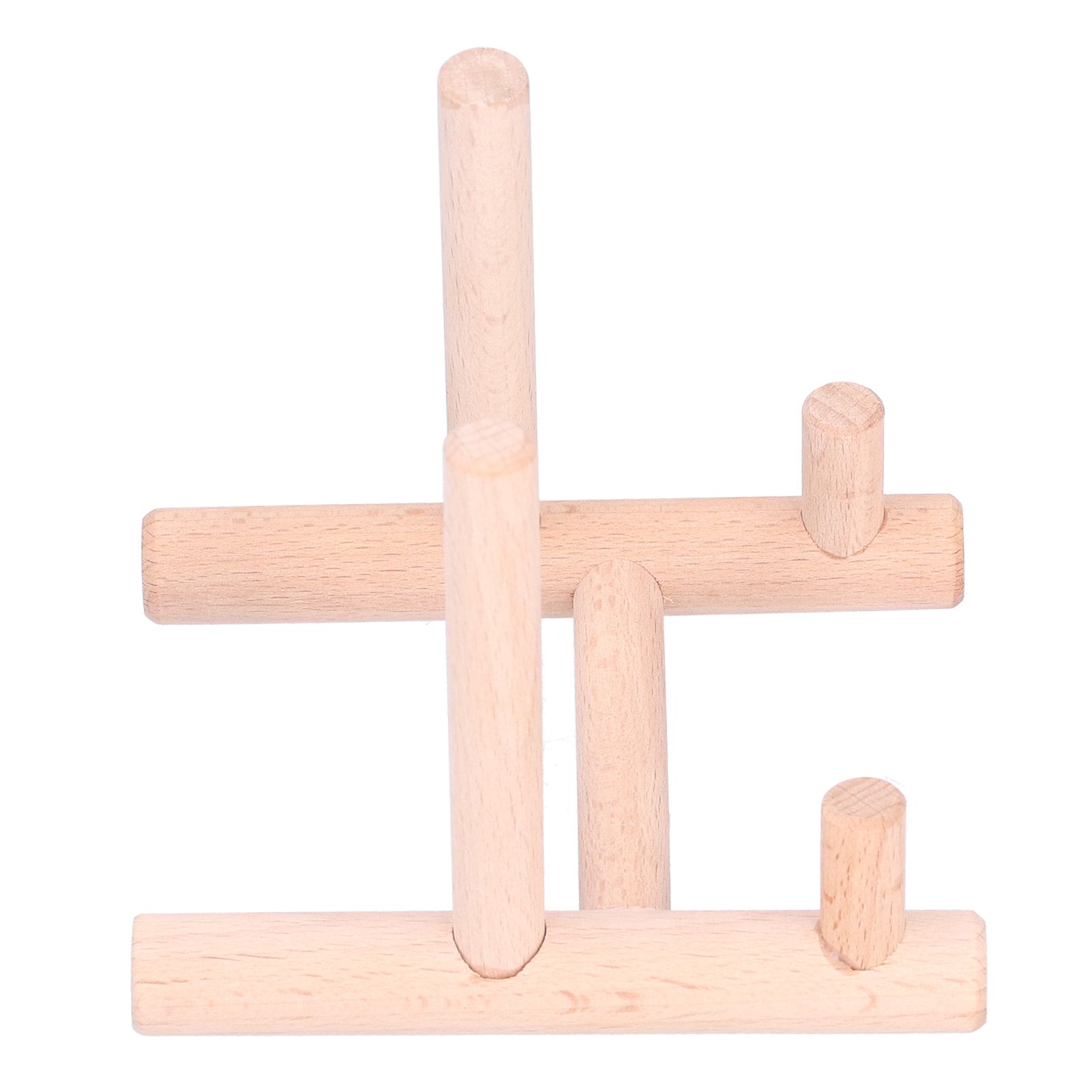 Wooden Desktop Ornament Household Modern Plate Holder Stand Home Decoration view 9