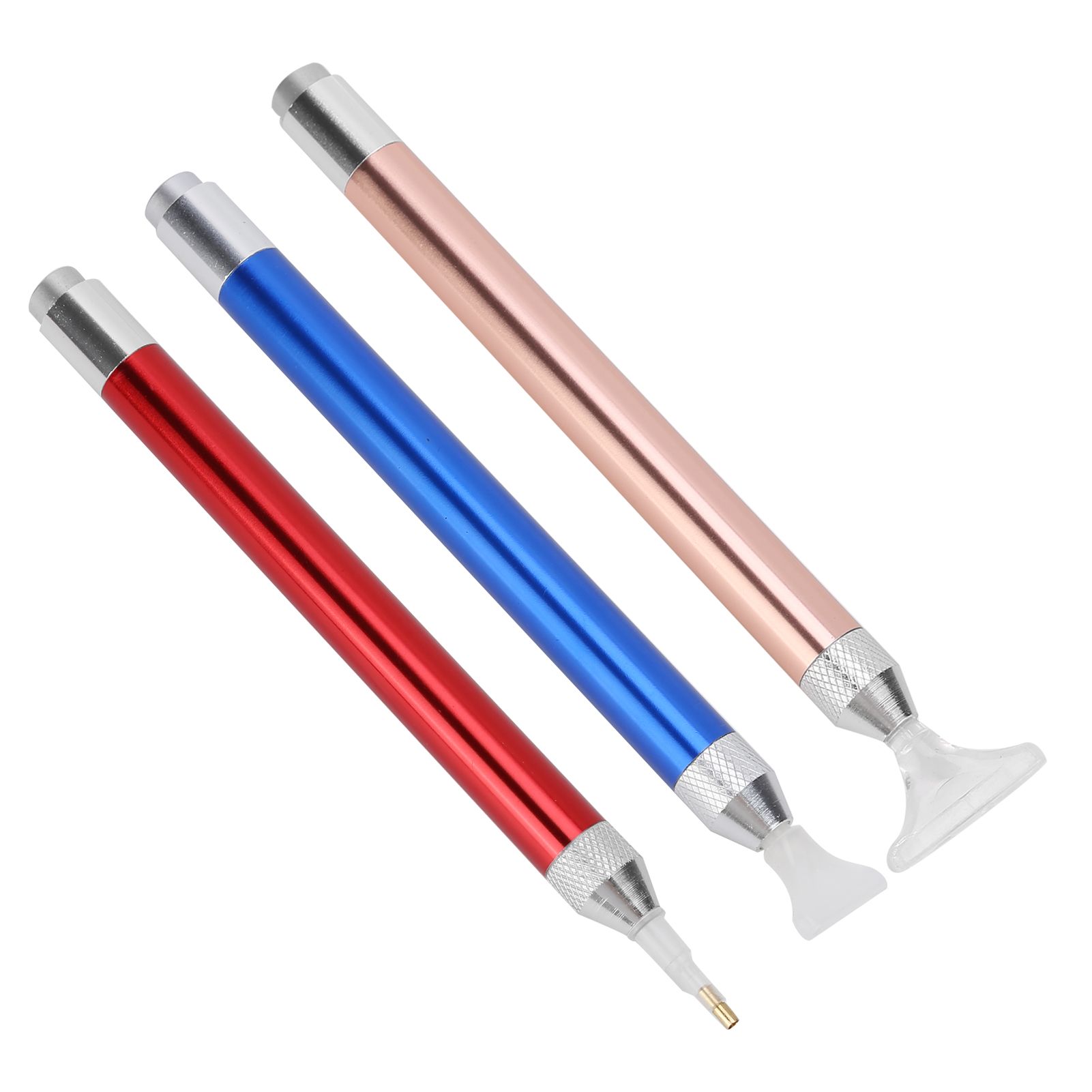 3Set Luminous Diamond Painting Pen with Magnifier for 5D DIY Diamond Art Cross view 6