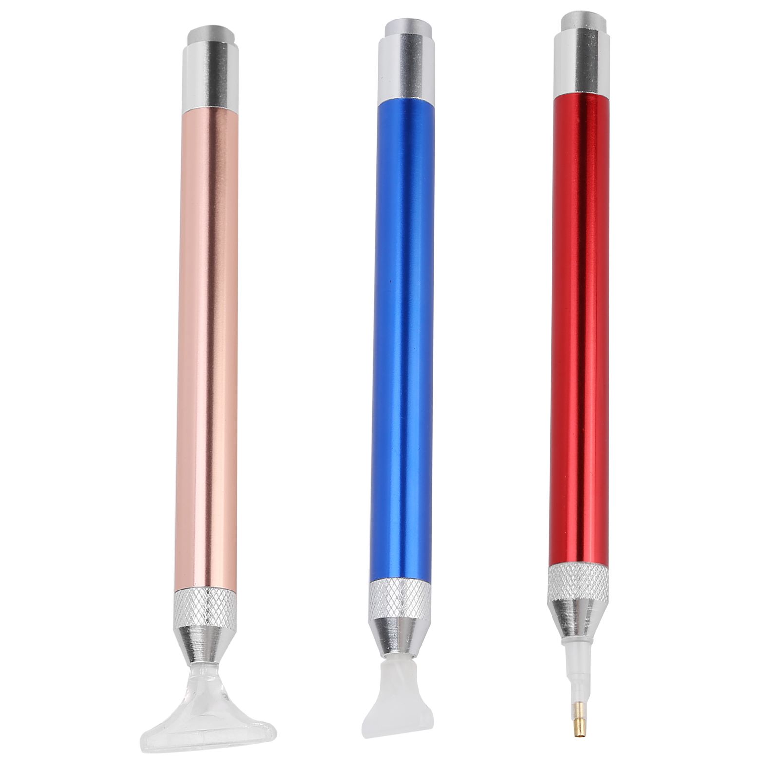 3Set Luminous Diamond Painting Pen with Magnifier for 5D DIY Diamond Art Cross view 7