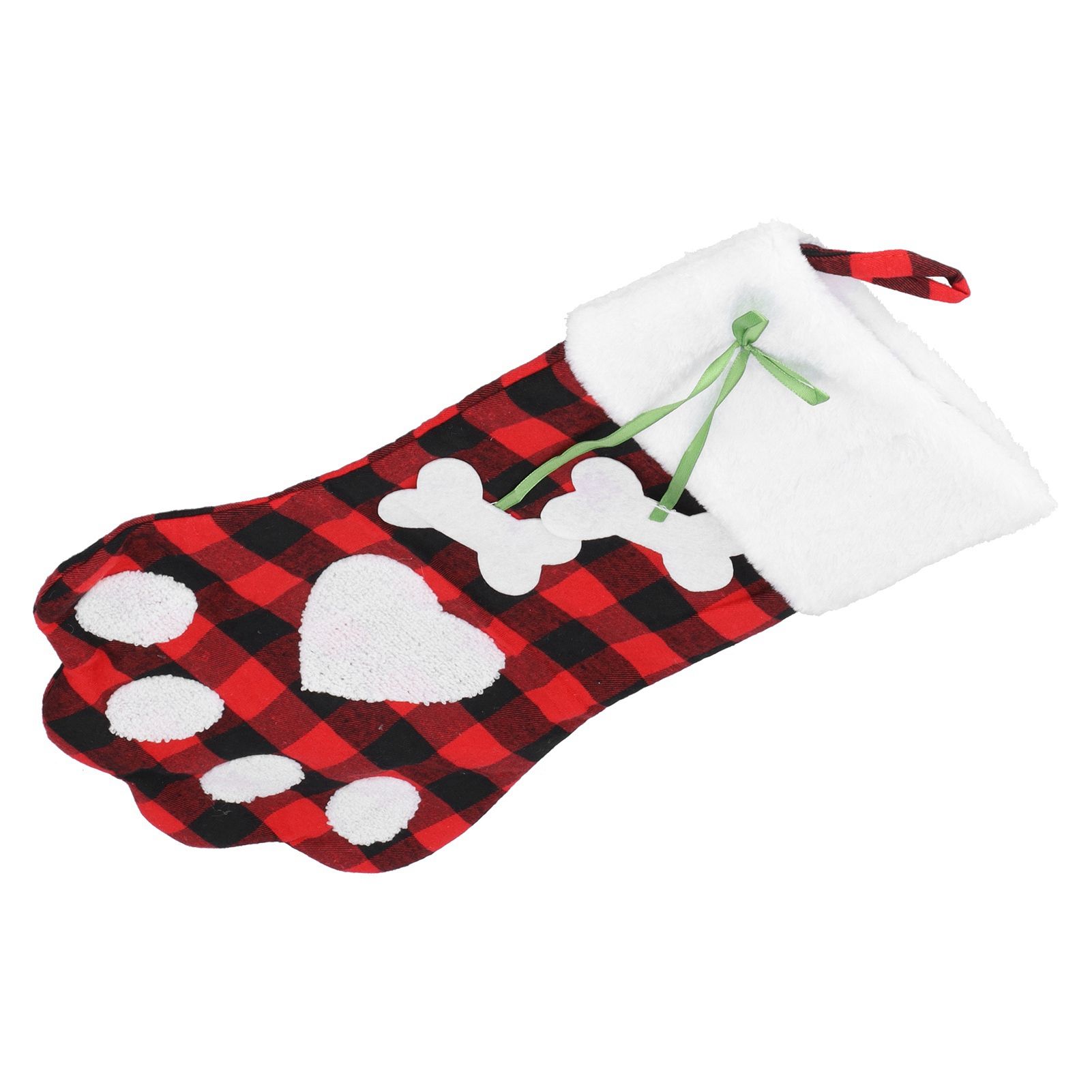Paw Christmas Stockings Cute Dog Paw Hanging Christmas Stockings for Holiday