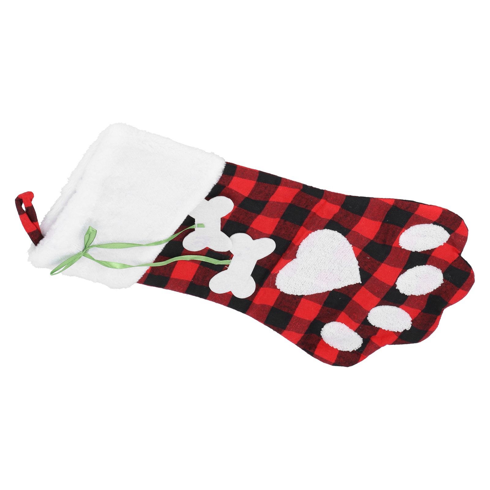 Paw Christmas Stockings Cute Dog Paw Hanging Christmas Stockings for Holiday view 10