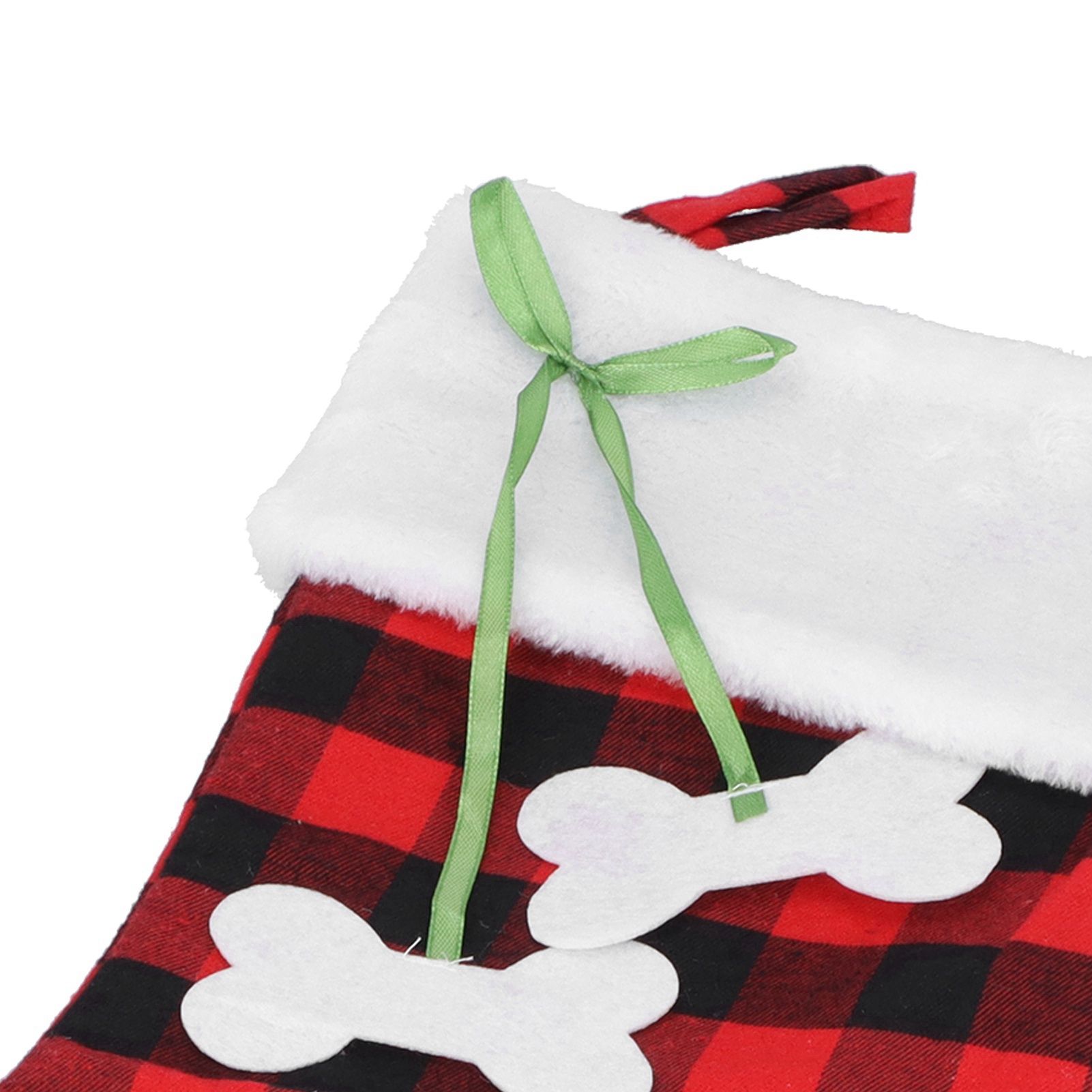 Paw Christmas Stockings Cute Dog Paw Hanging Christmas Stockings for Holiday view 13