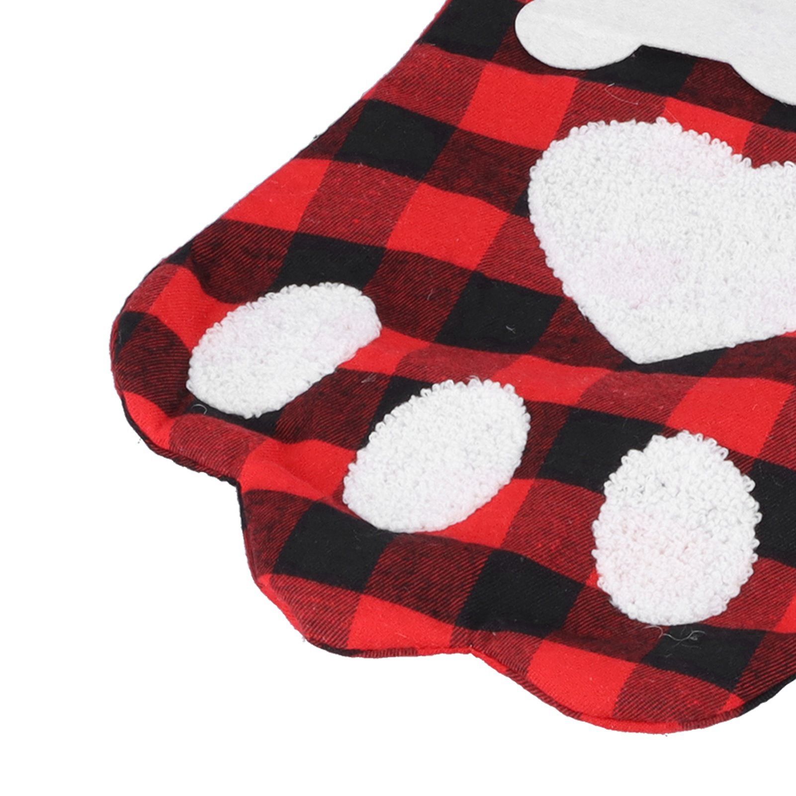 Paw Christmas Stockings Cute Dog Paw Hanging Christmas Stockings for Holiday view 15