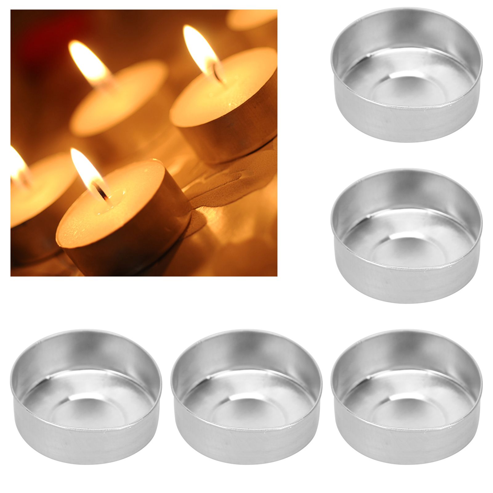 50Pcs Candle Base Longer Life Durable Heat Resistant DIY Material for Making view 11