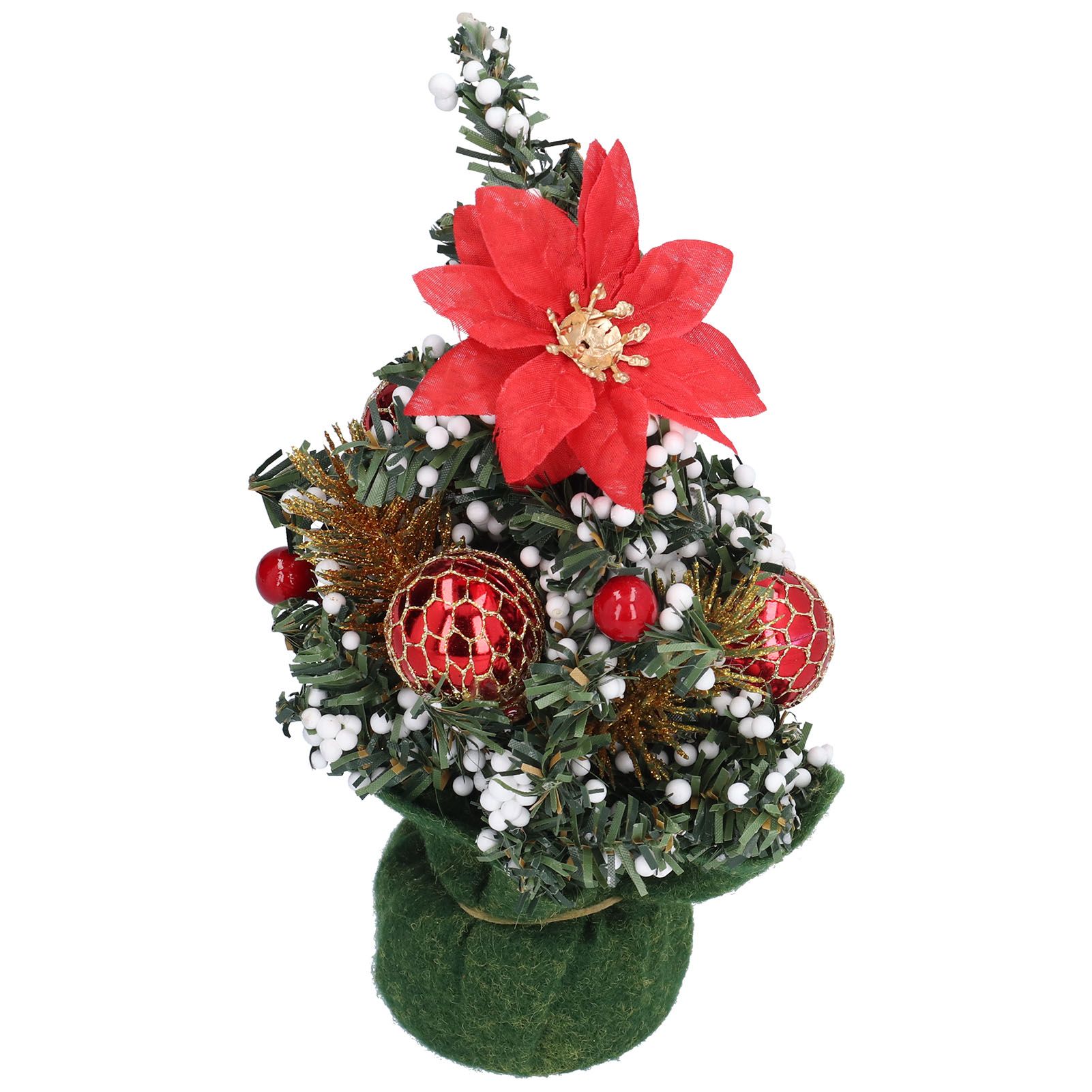 Artificial Christmas Tree Mini Exquisite Cute Bright Colors Desktop Innovative view 2