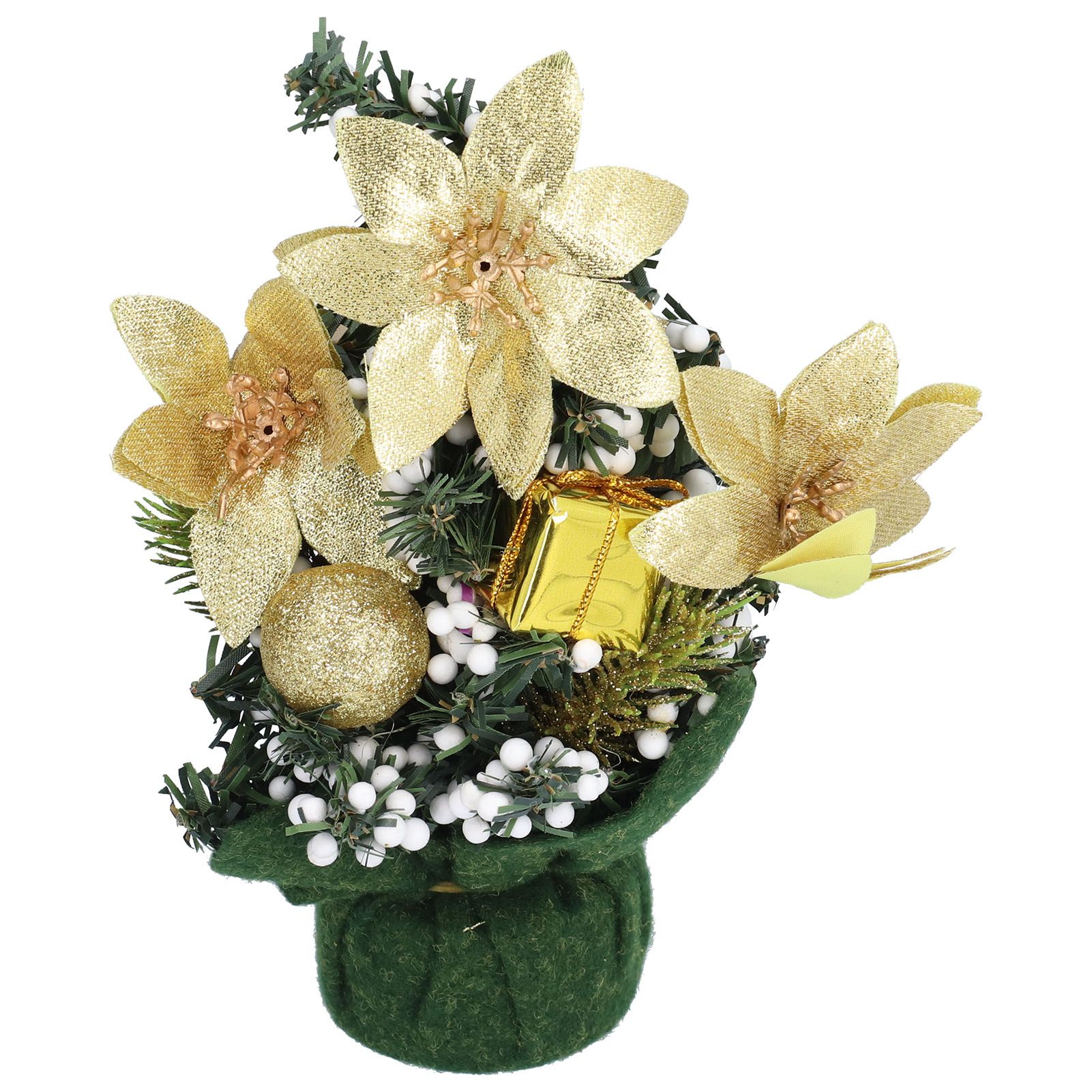 Artificial Christmas Tree Mini Exquisite Cute Bright Colors Desktop Innovative — image 1